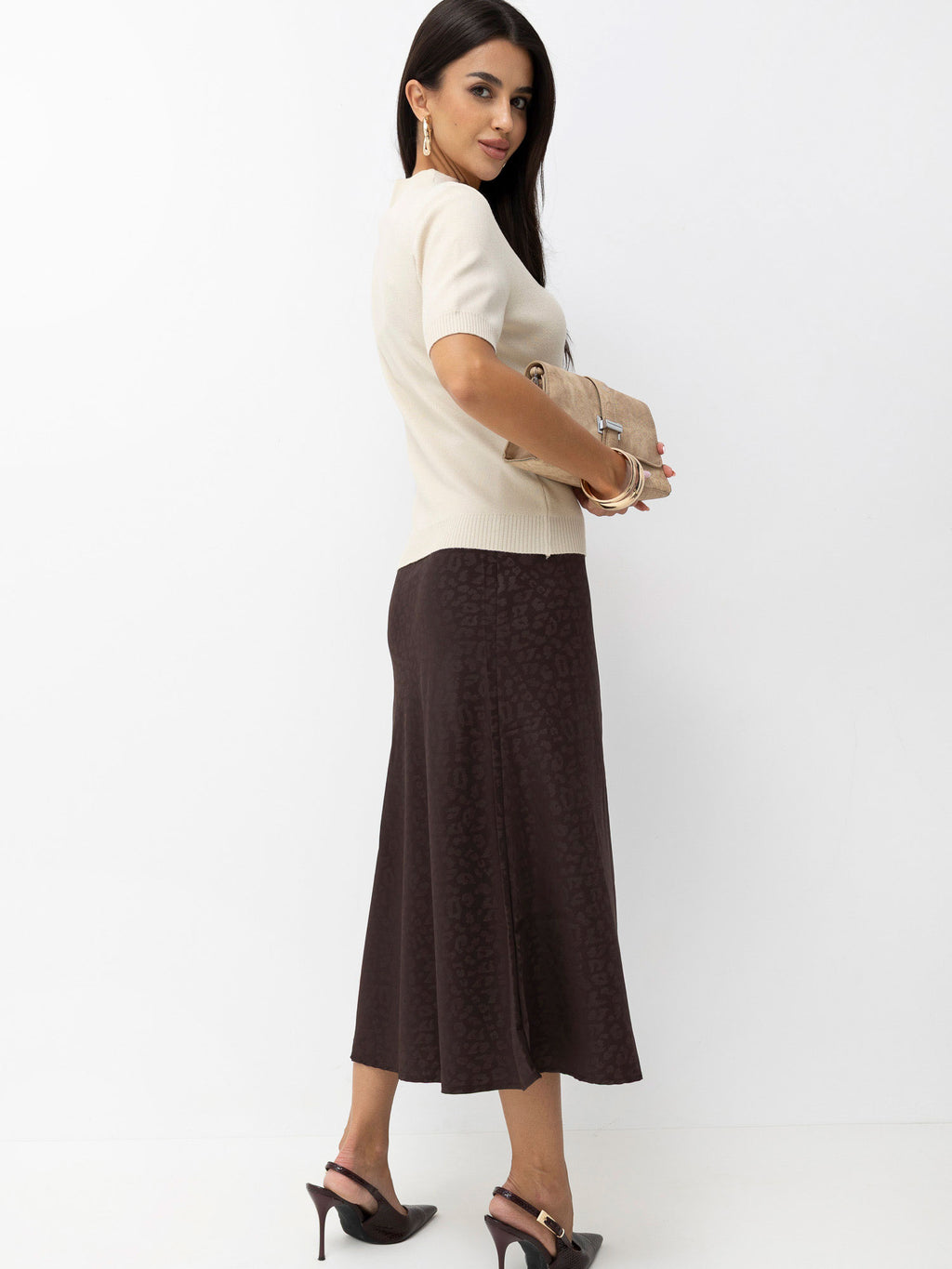 MELFIA  – Klassischer Pullover mit Kurzen Ärmeln