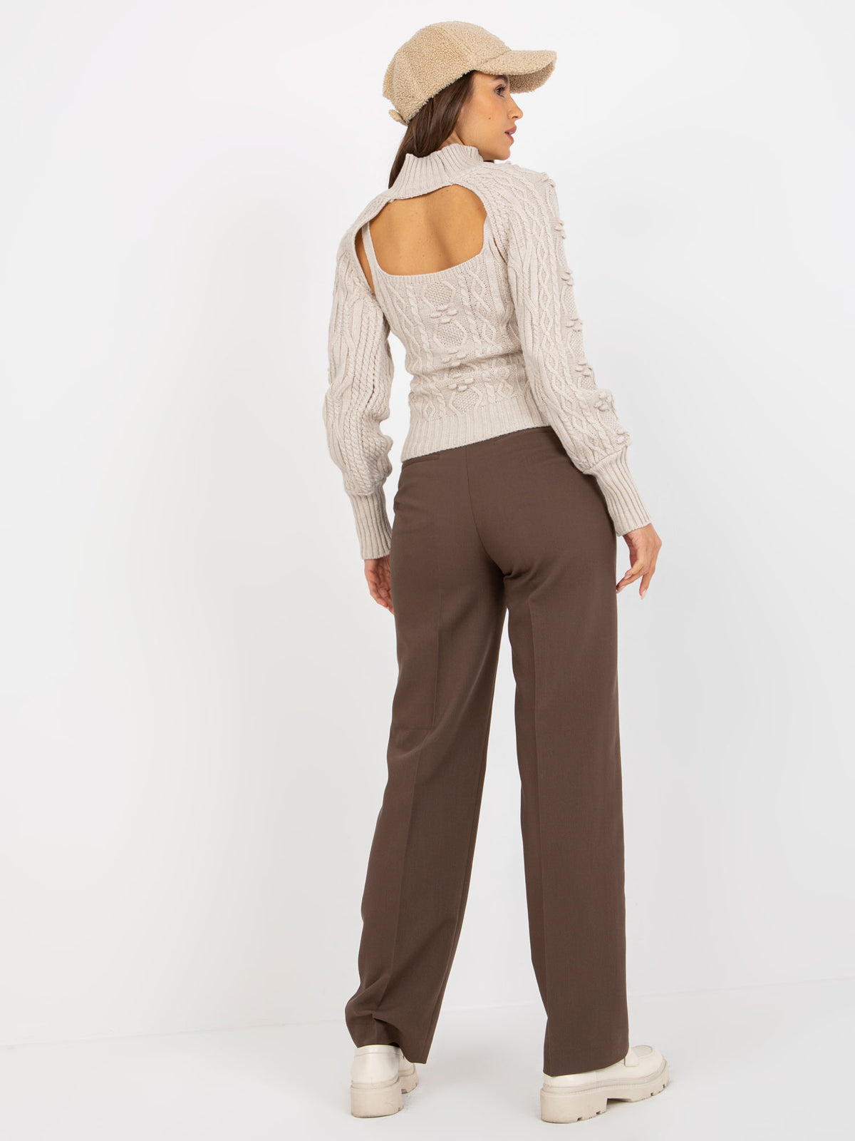 MELFIA – Strickset mit Crop-Pullover und Top