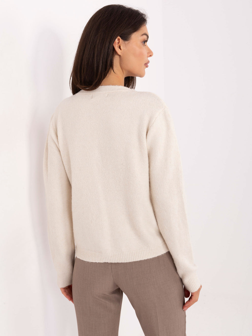 MELFIA® Cardigan mit Spitze & Knöpfen