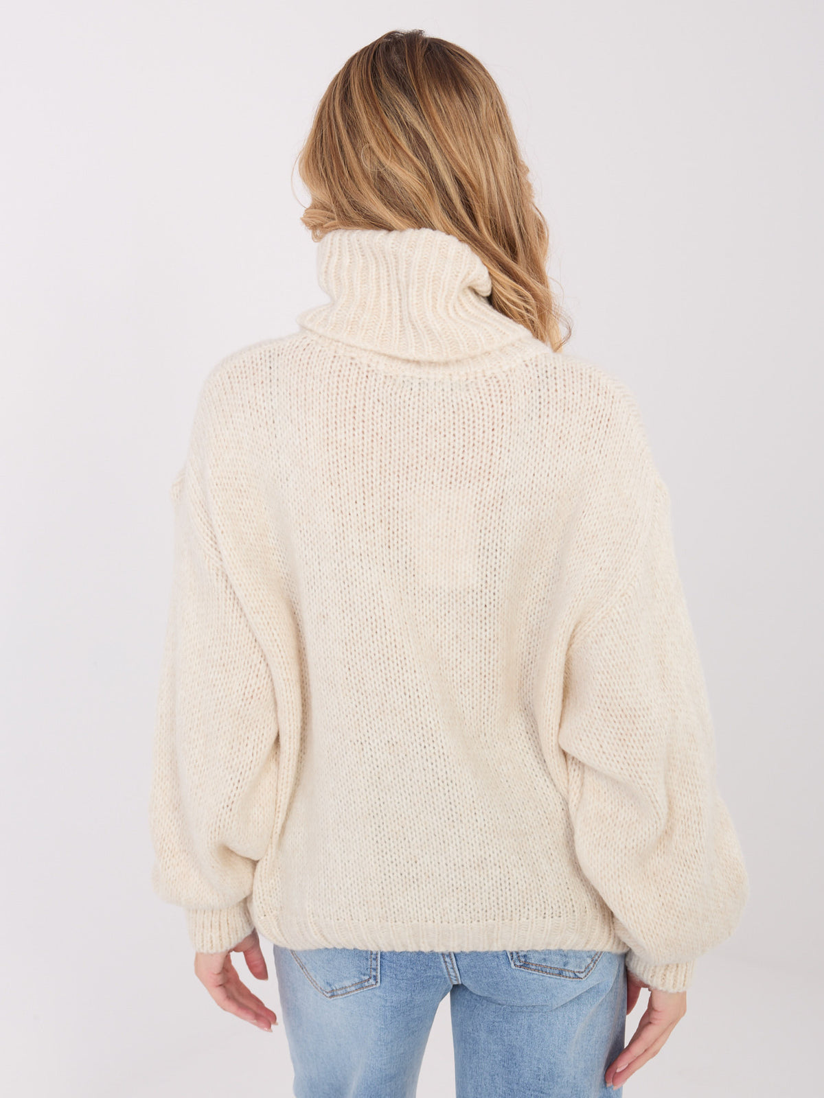 MELFIA – Damenpullover mit Rollkragen aus Mohair-Mix