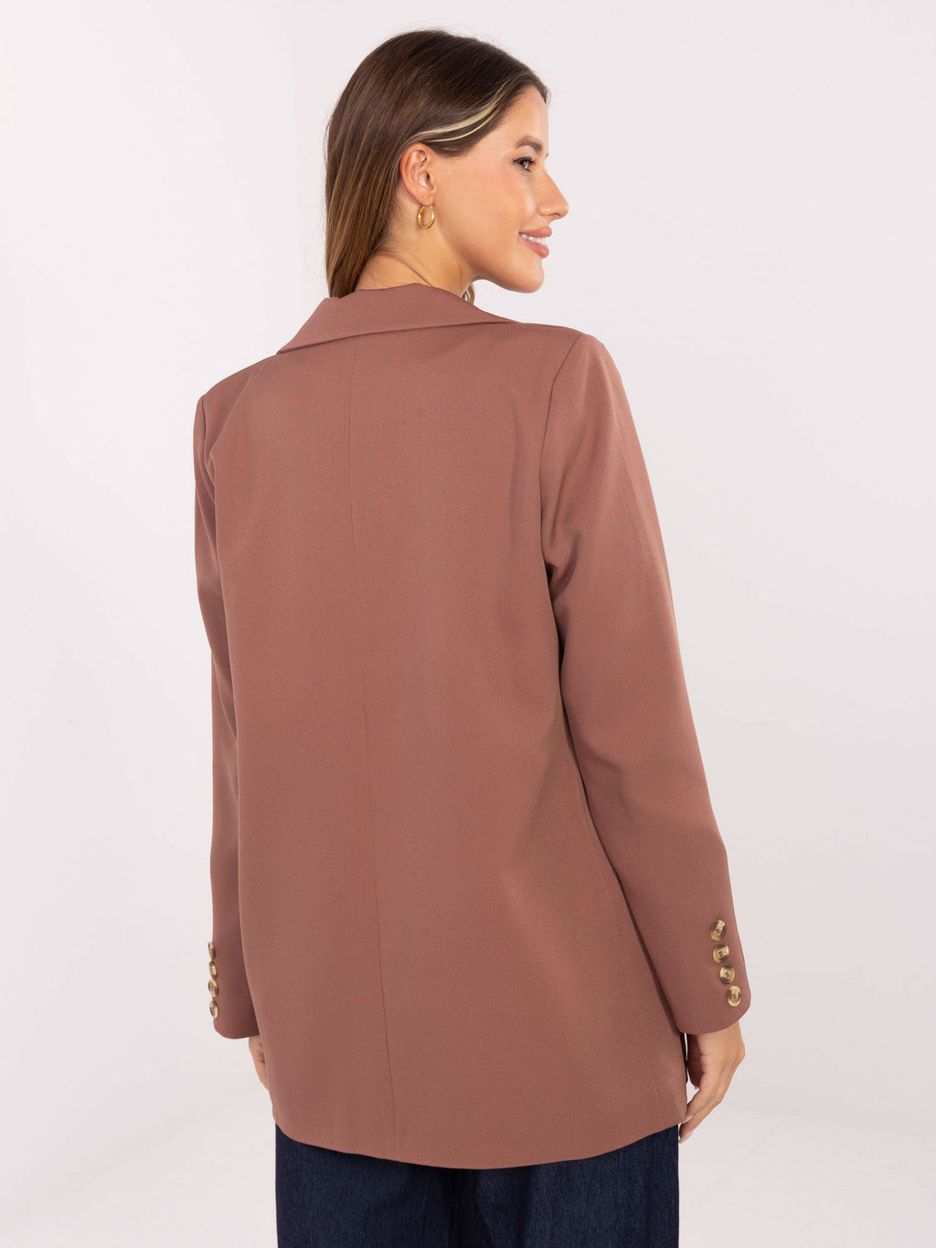 MELFIA Elegante Jacke mit Schulterpolstern