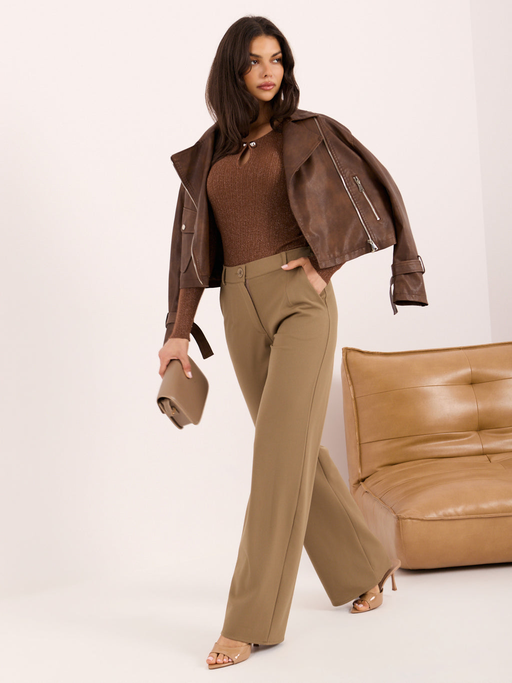 MELFIA® Pullover mit Dekolleté