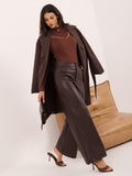 MELFIA® Gestreifter Pullover mit Stehkragen