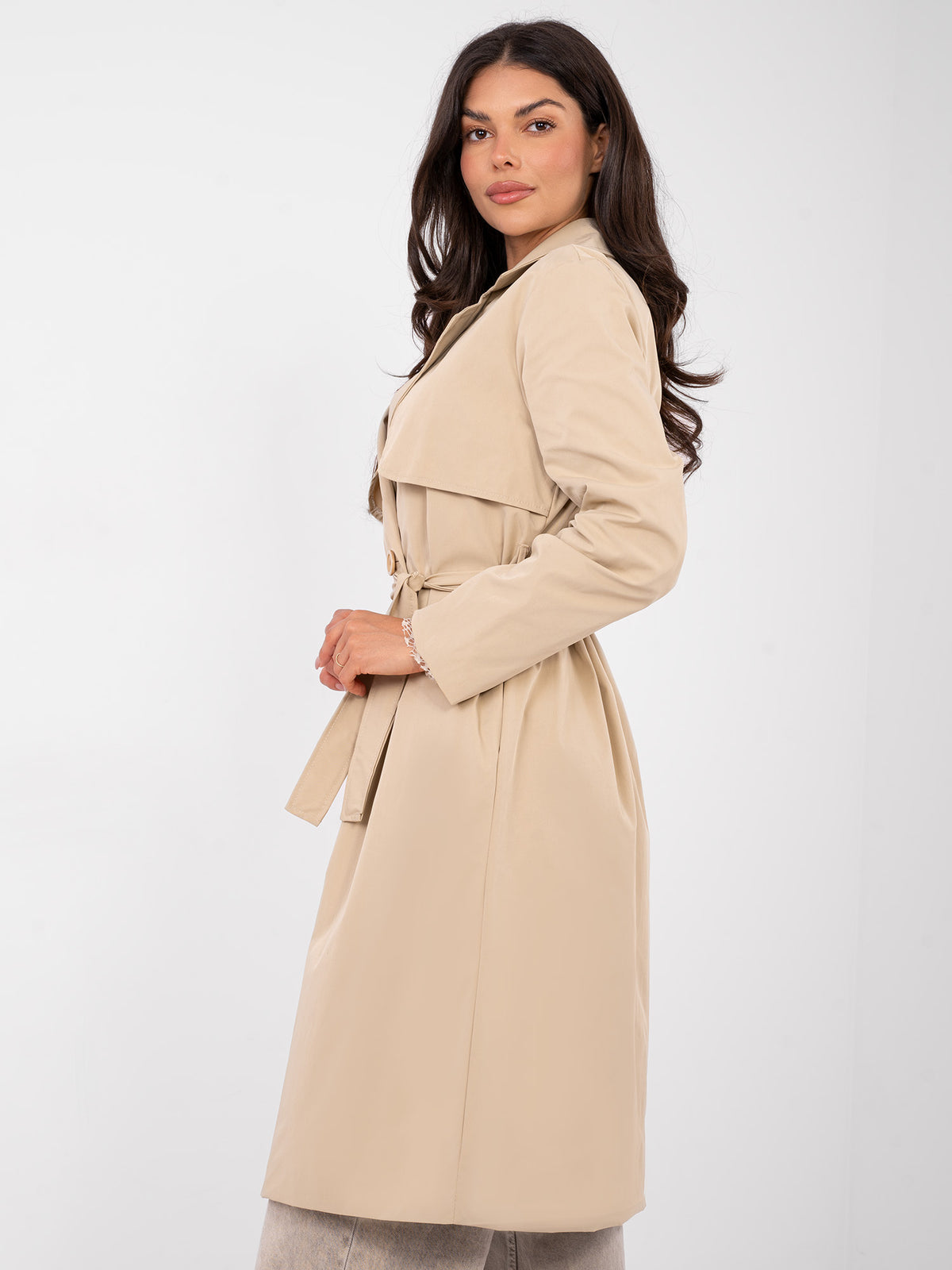 MELFIA – Damen-Trenchcoat mit Futter