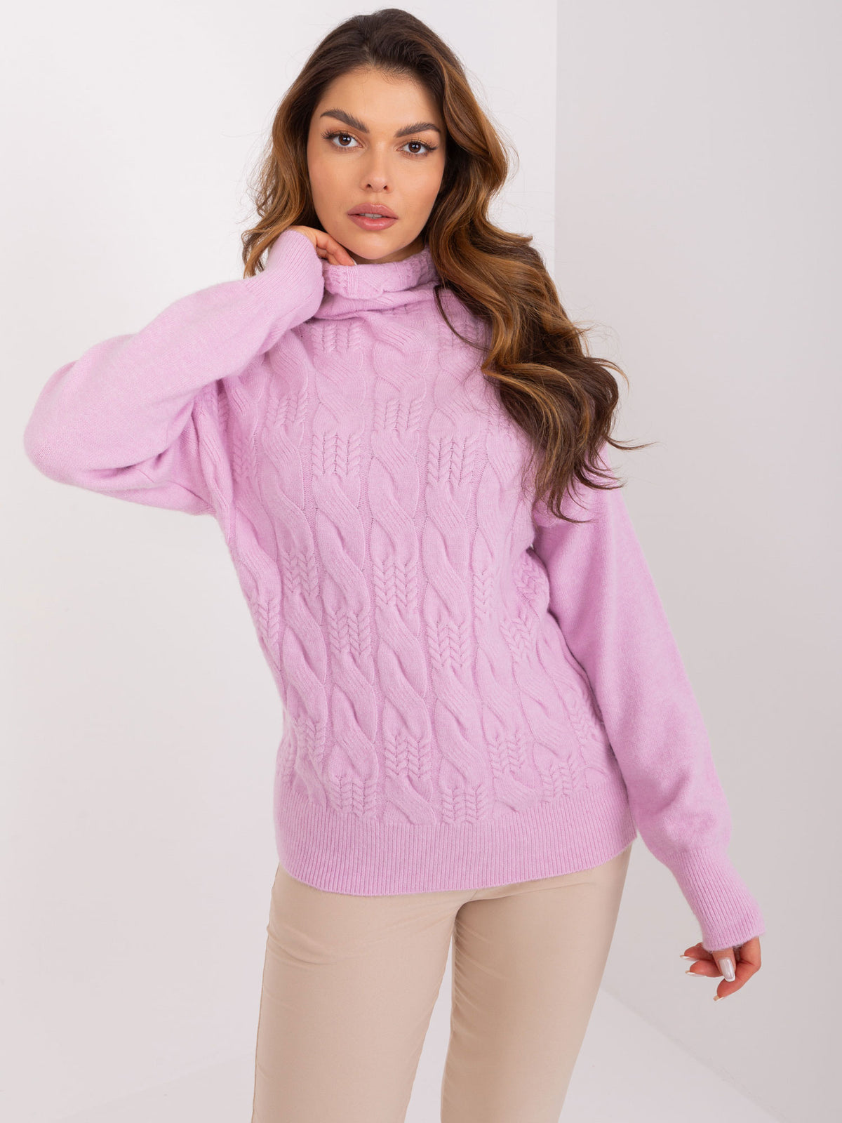 MELFIA  – Pullover mit Zopfmuster