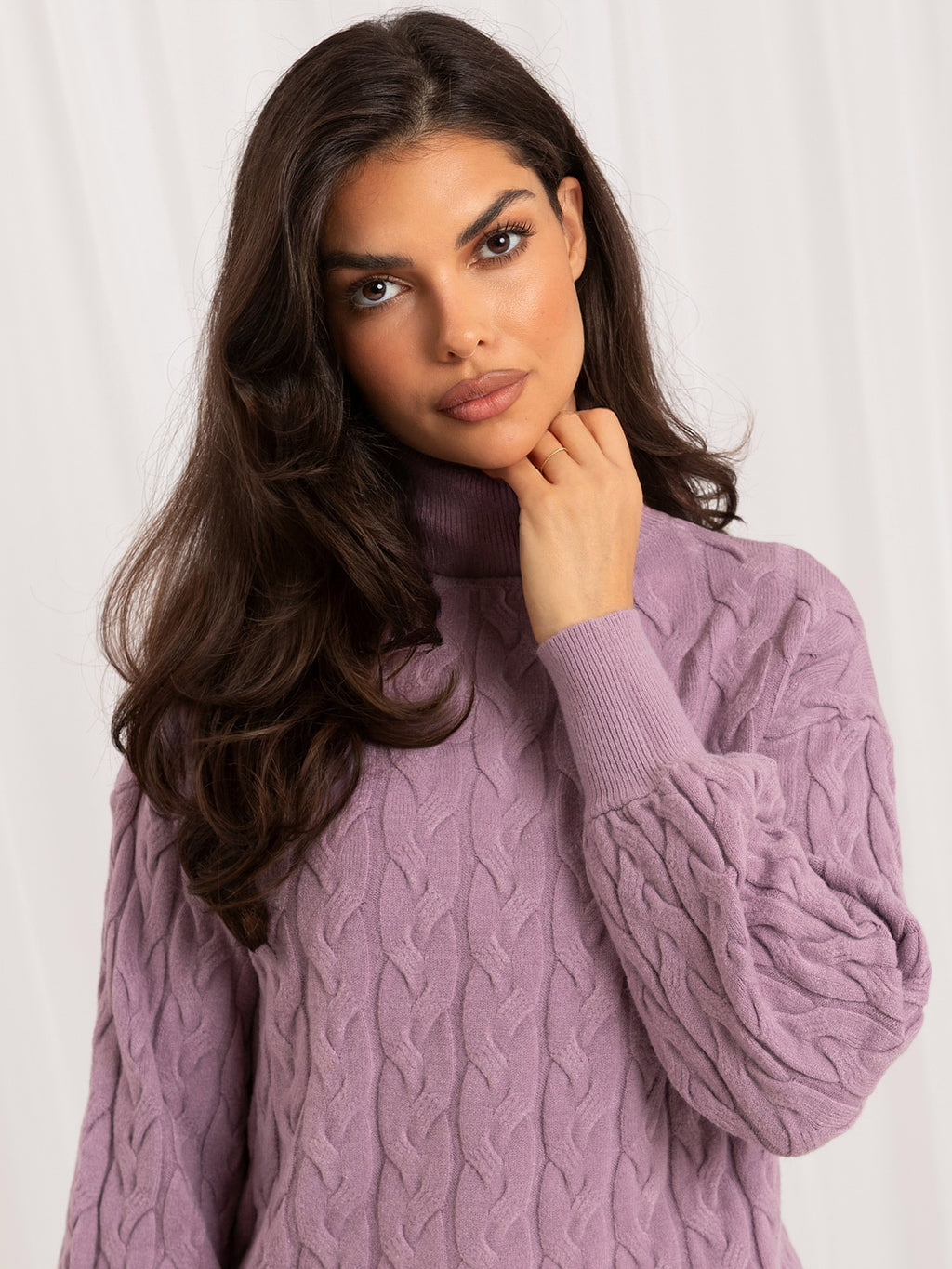 MELFIA – Pullover mit Zopfmuster