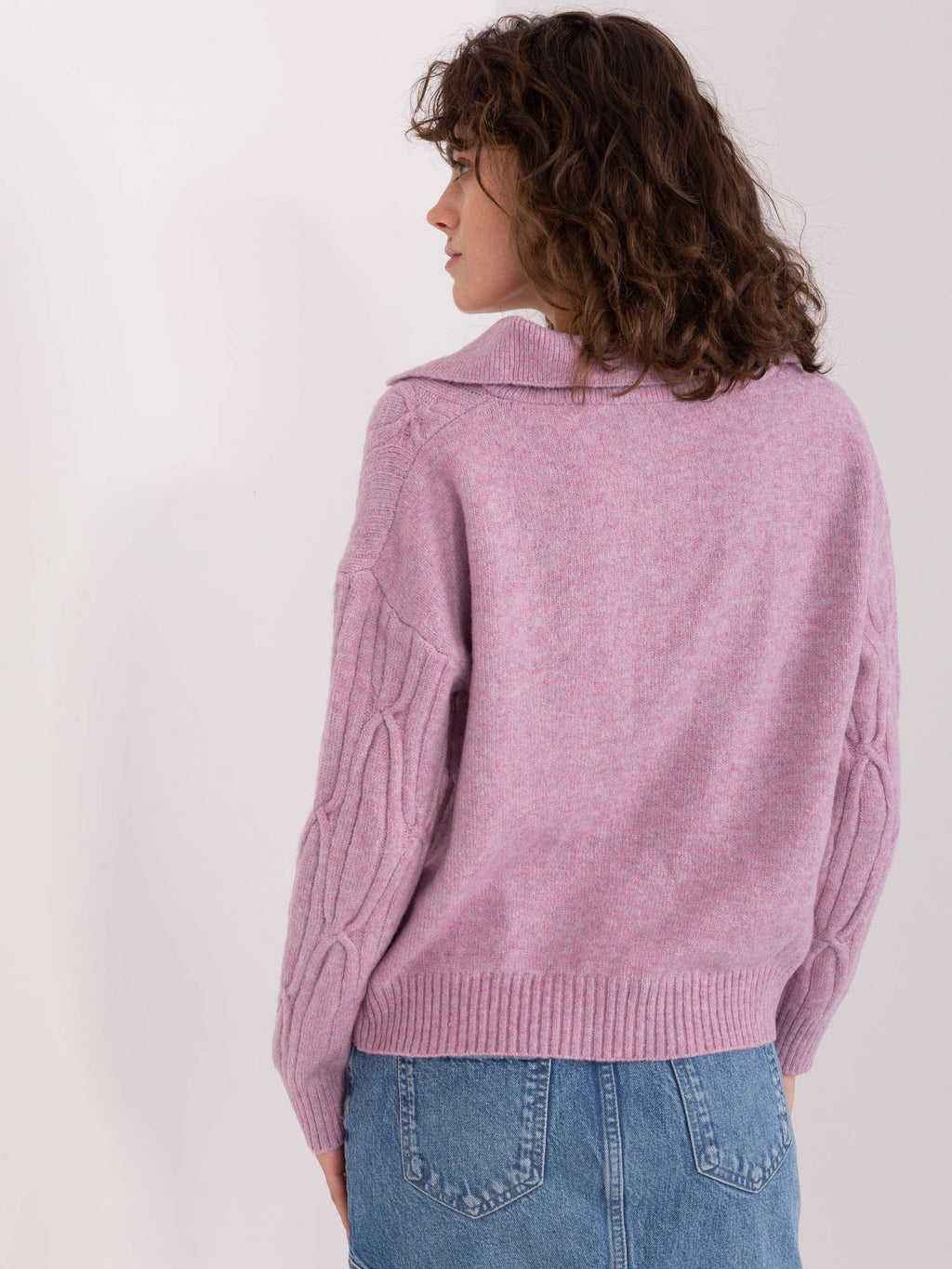 MELFIA – Lockerer Zopfstrickpullover