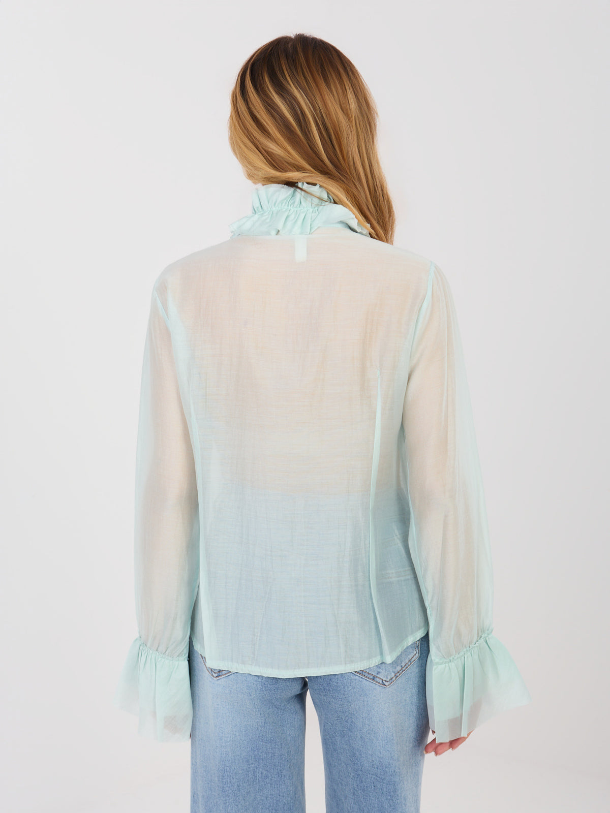 MELFIA Elegante Bluse mit Schleife