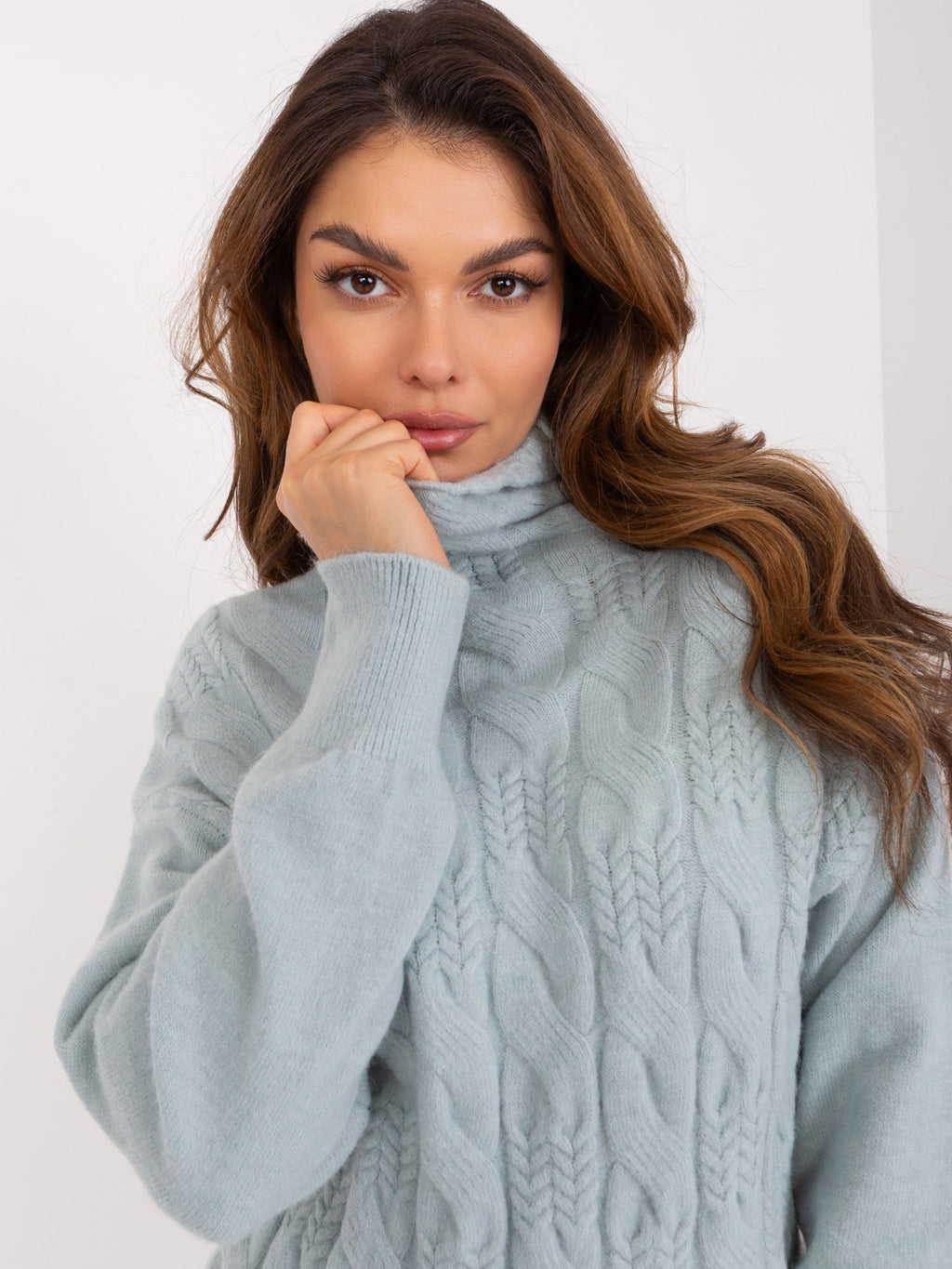 MELFIA  – Pullover mit Zopfmuster