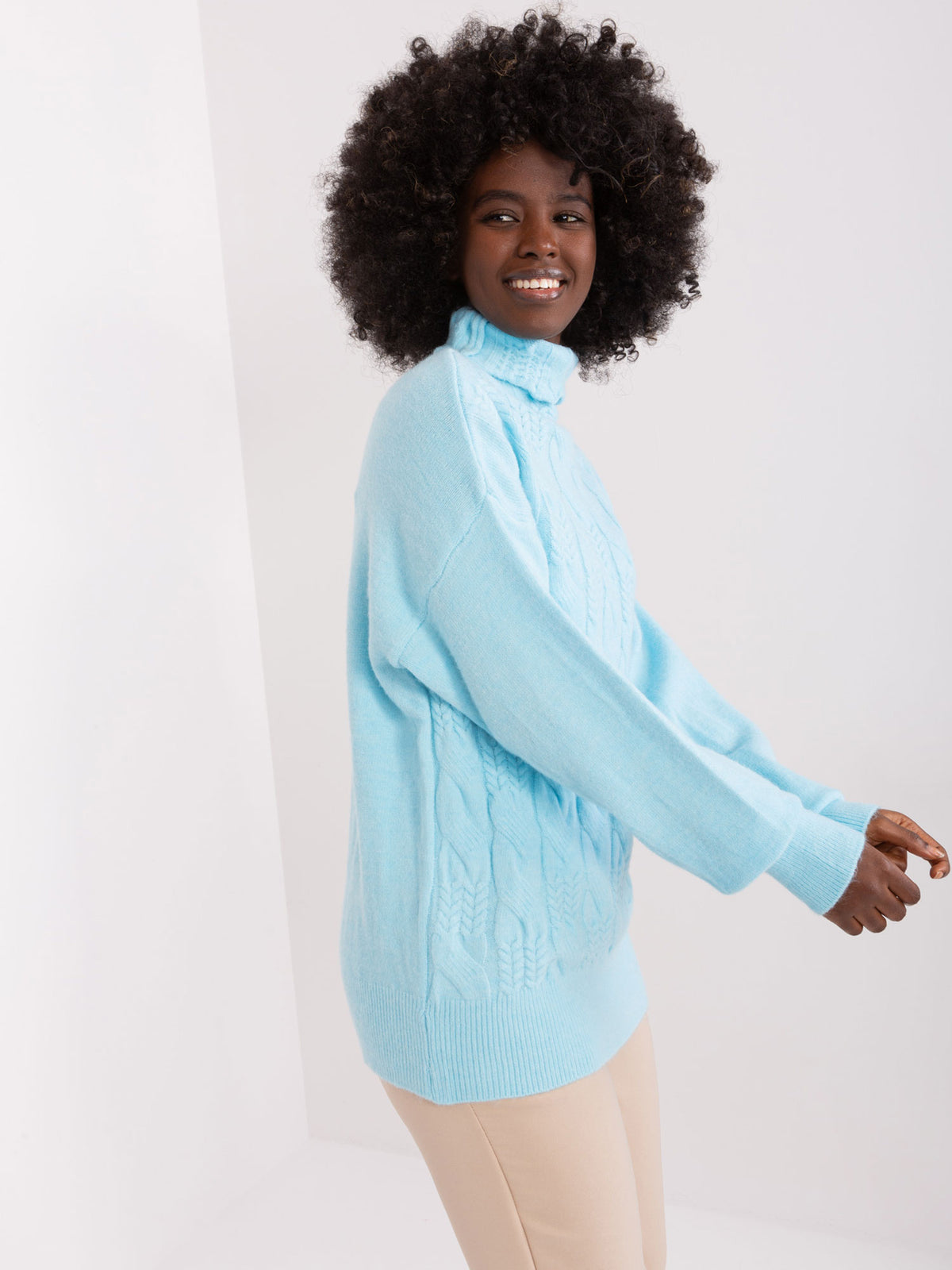 MELFIA  – Pullover mit Zopfmuster