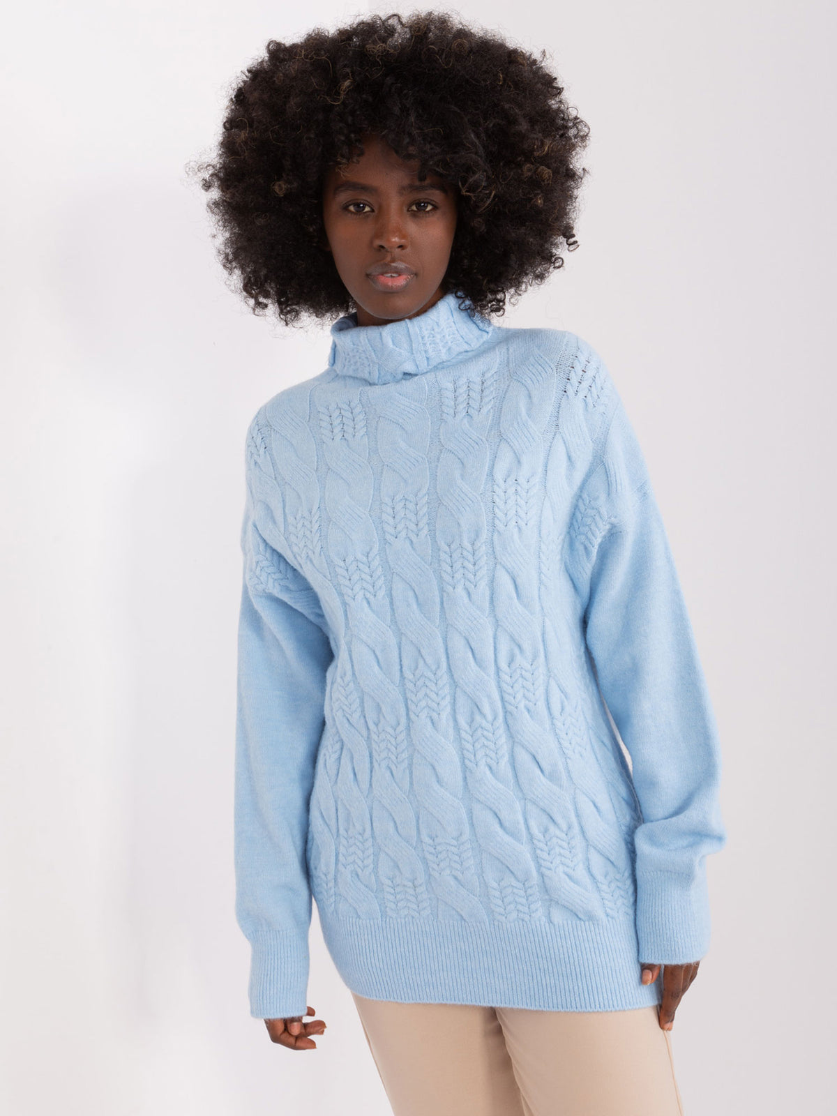 MELFIA  – Pullover mit Zopfmuster