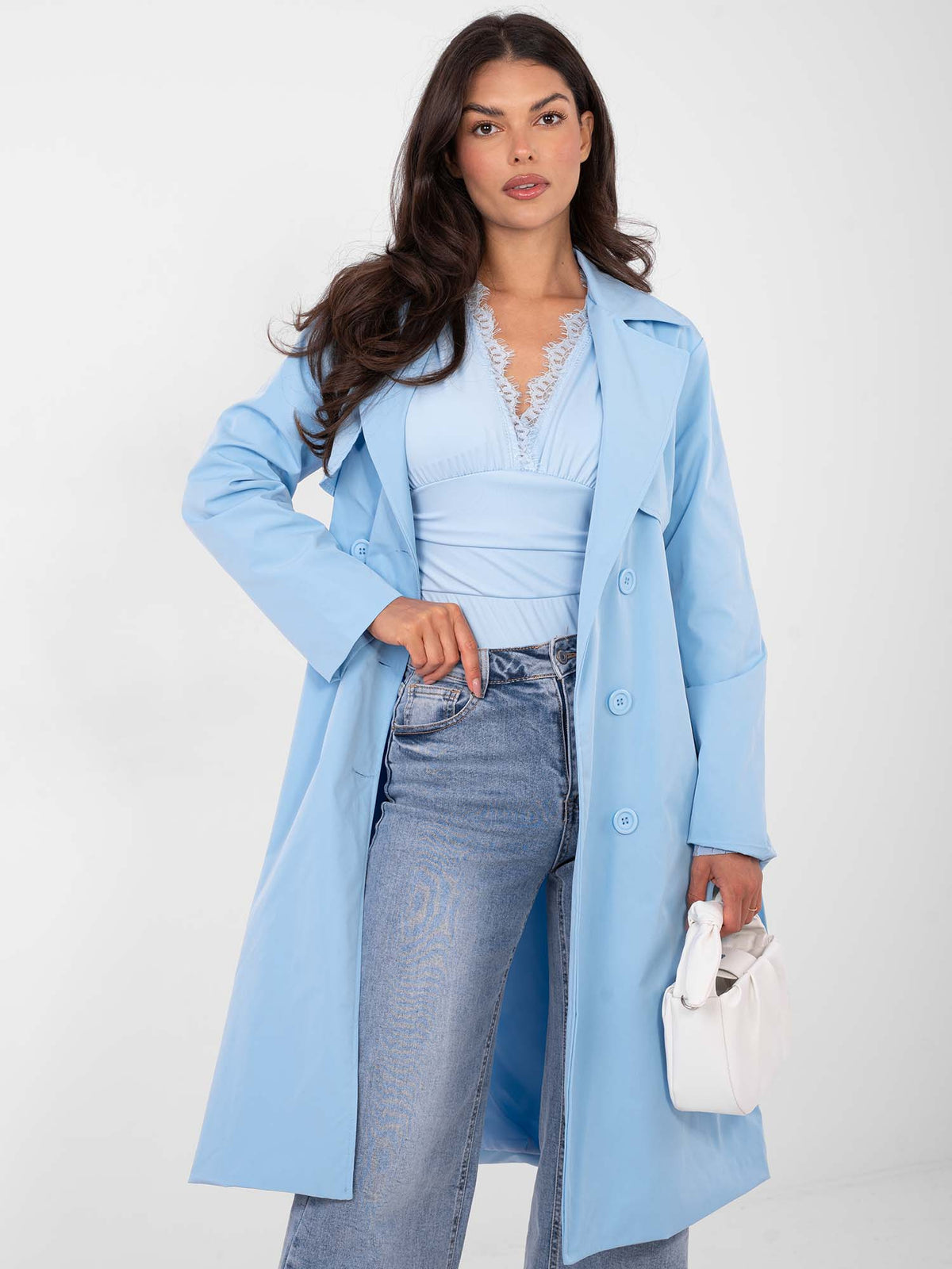 MELFIA – Damen-Trenchcoat mit Futter
