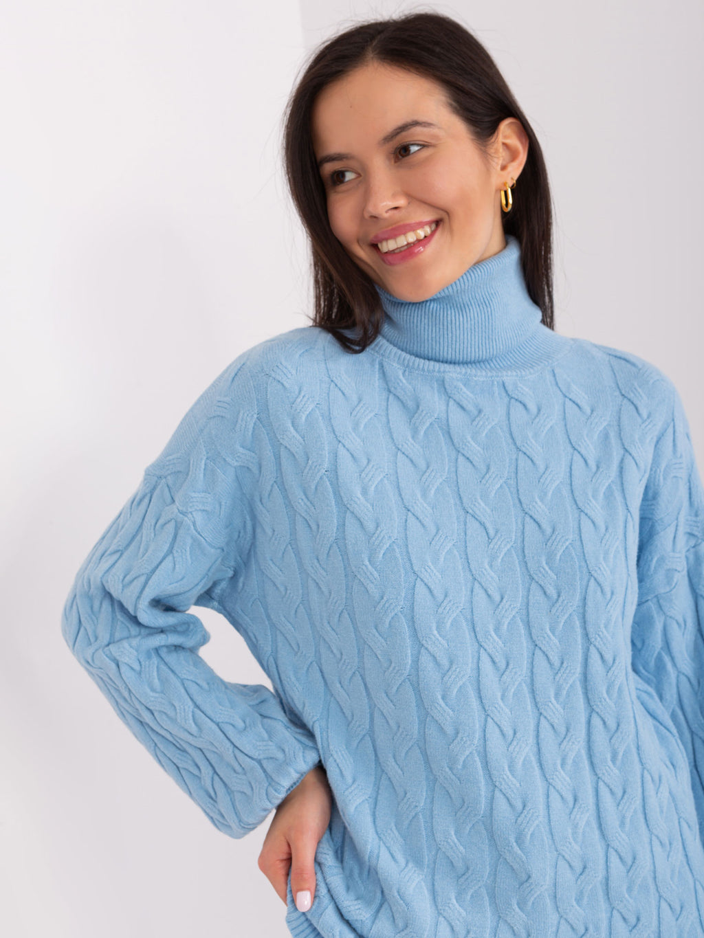 MELFIA – Pullover mit Zopfmuster