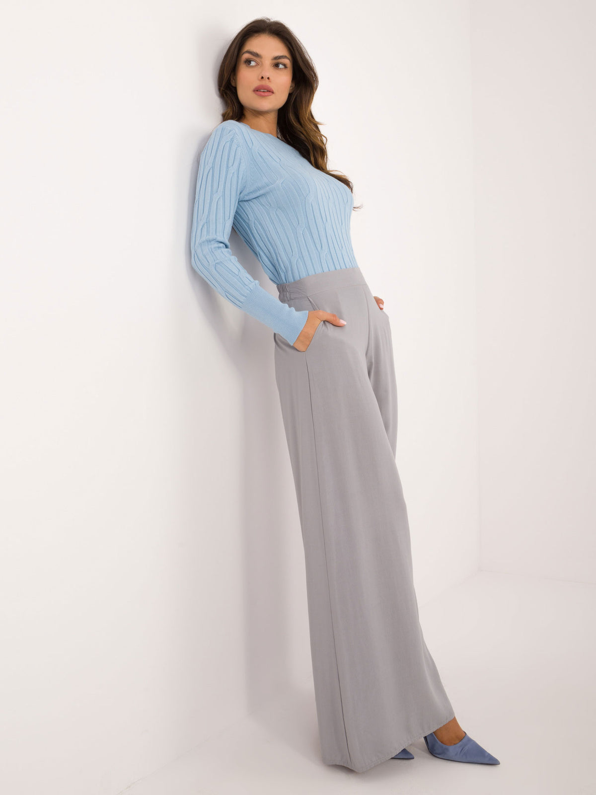 MELFIA – Strukturierter Pullover mit Muster