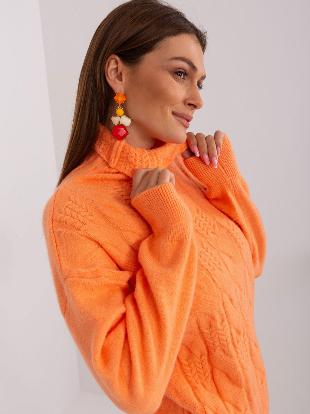 MELFIA  – Pullover mit Zopfmuster