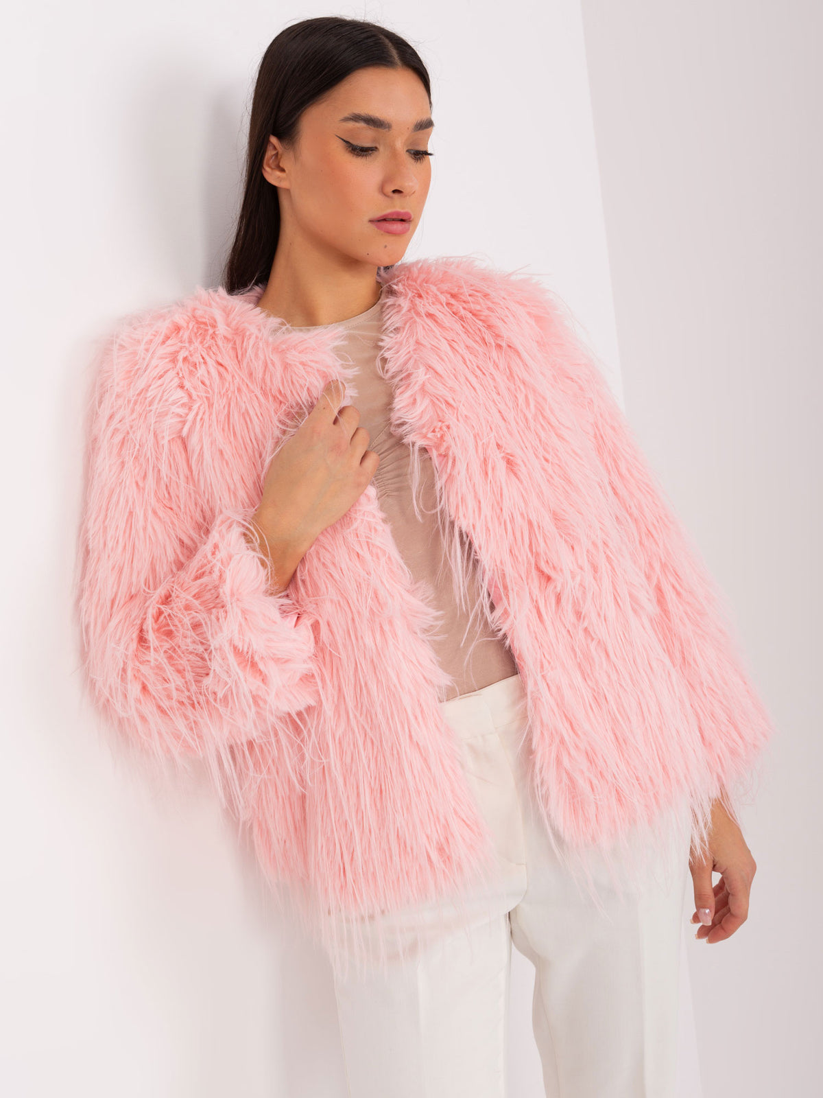 MELFIA NORA -Pelzjacke mit Futter