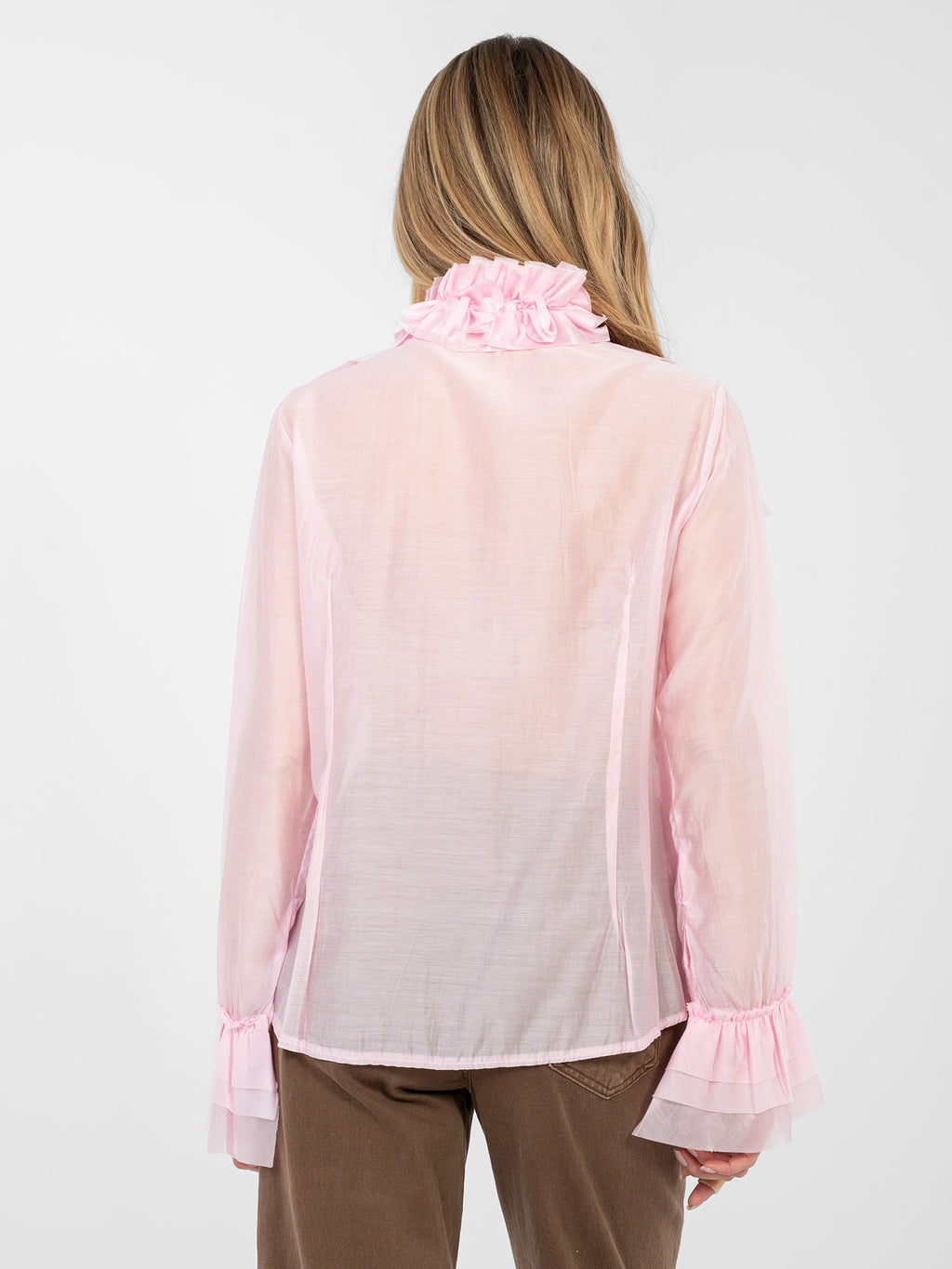 MELFIA Elegante Bluse mit Schleife