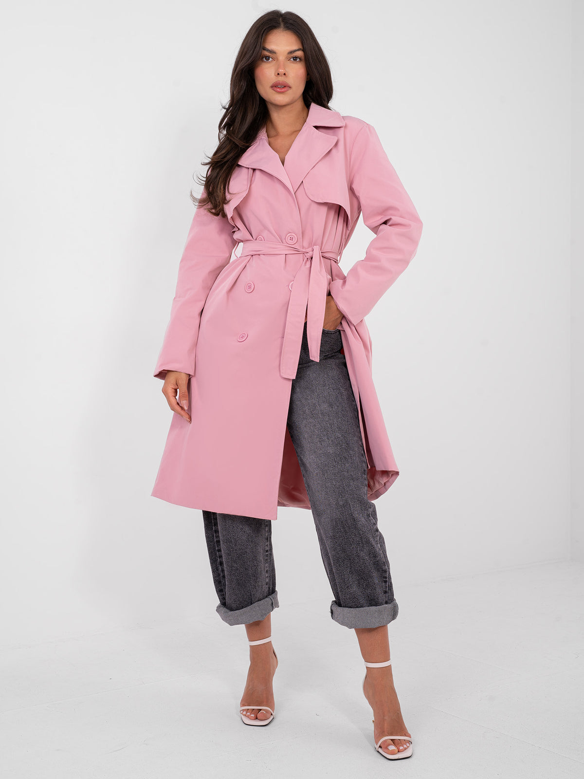 MELFIA – Damen-Trenchcoat mit Futter