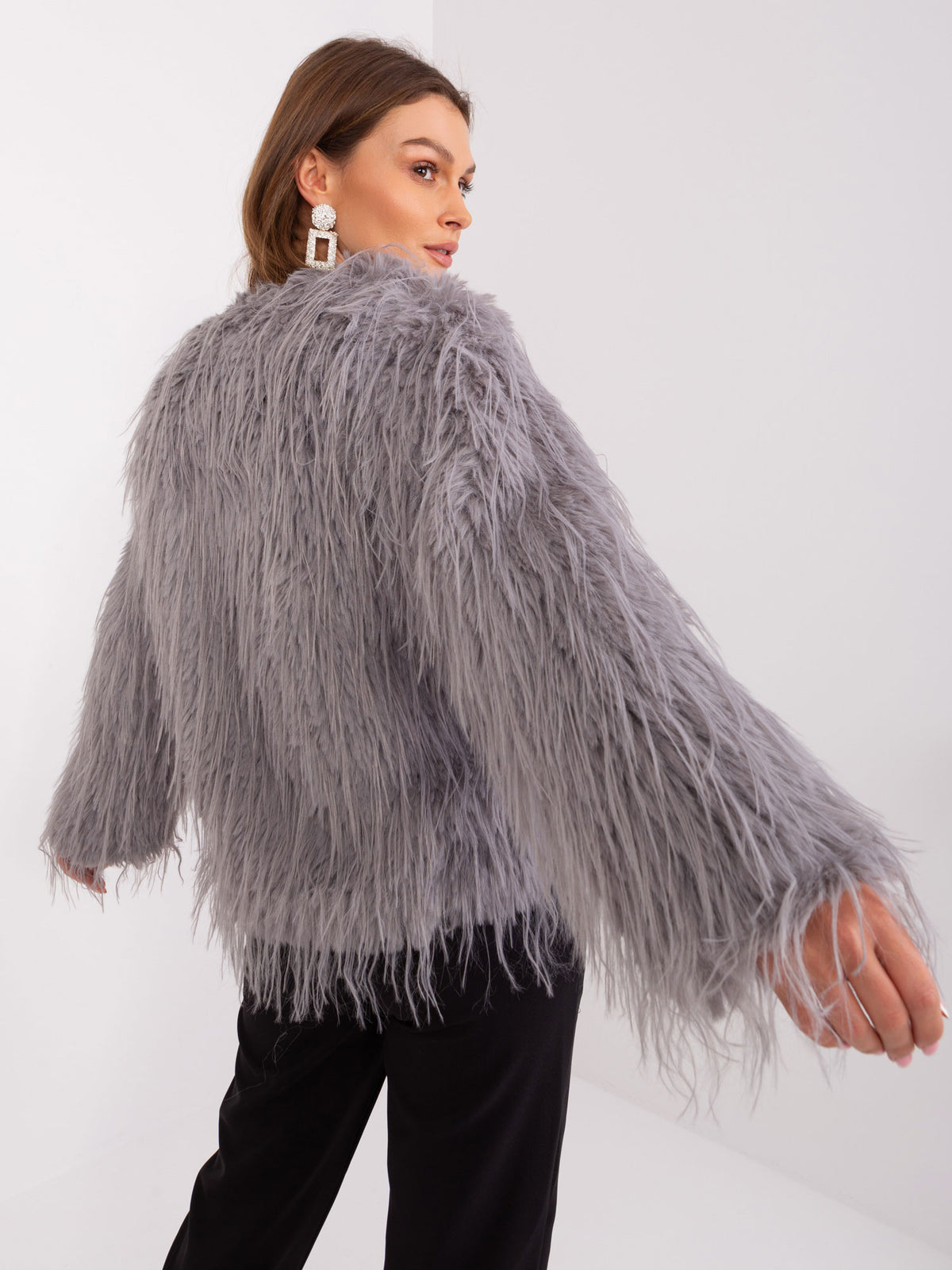 MELFIA NORA -Pelzjacke mit Futter