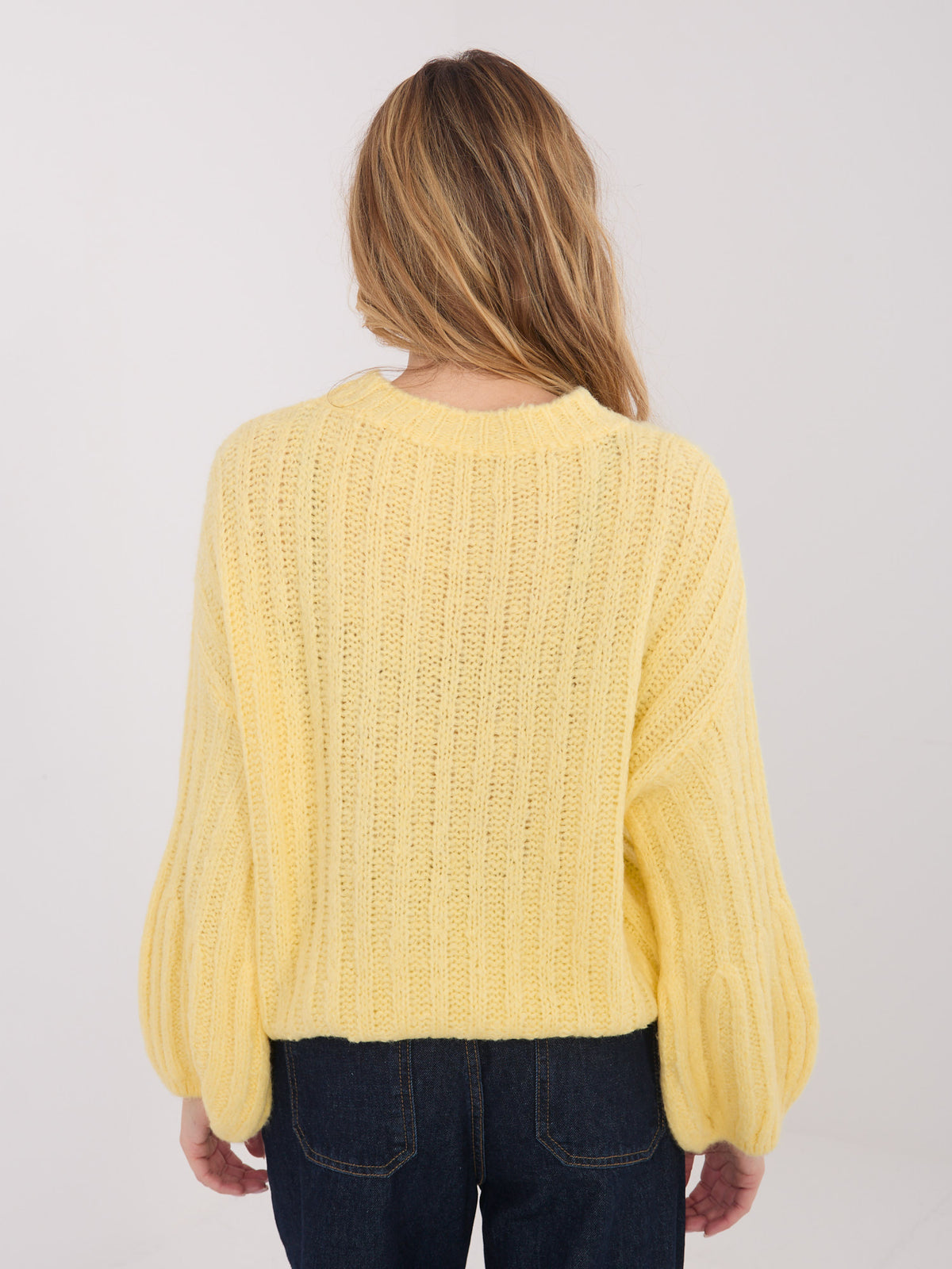 MELFIA  Oversize-Pullover mit Rundhalsausschnitt