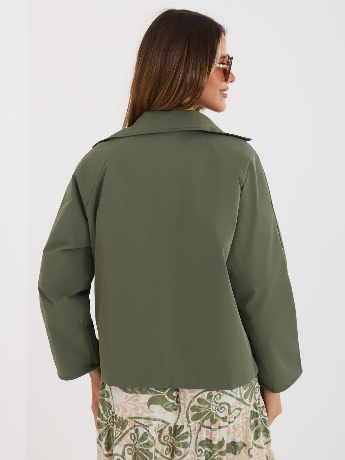 MELFIA Oversized Wide-Sleeve Coat