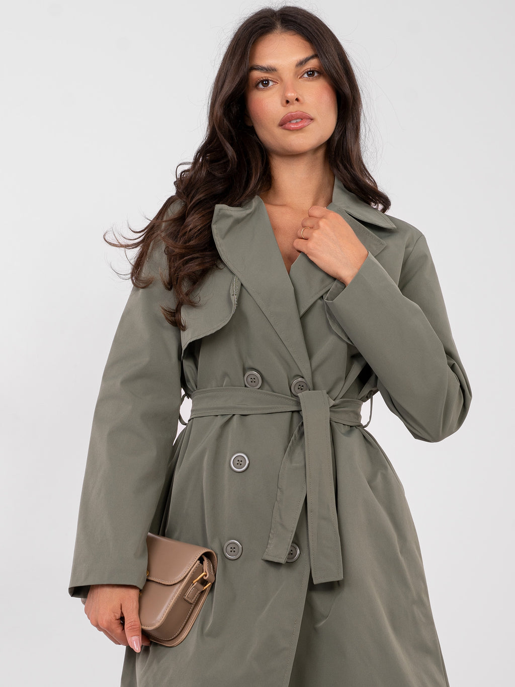 MELFIA – Damen-Trenchcoat mit Futter