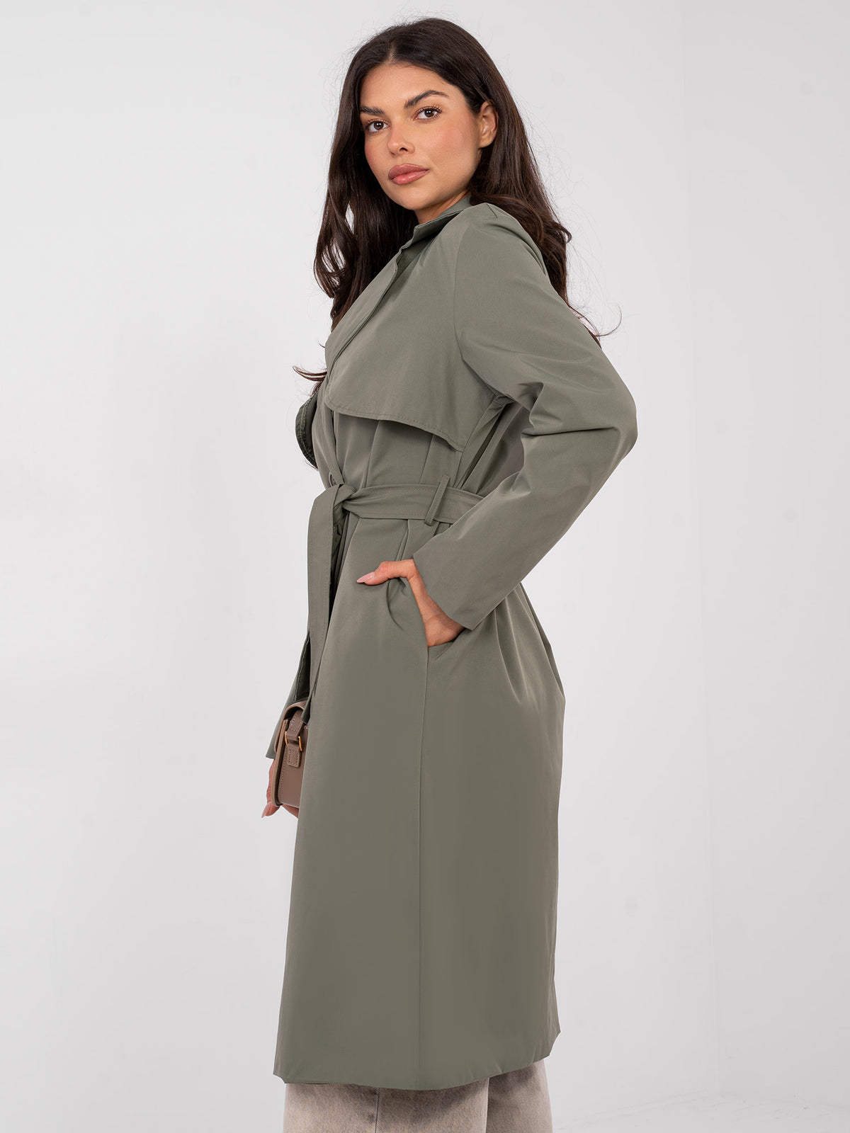 MELFIA – Damen-Trenchcoat mit Futter