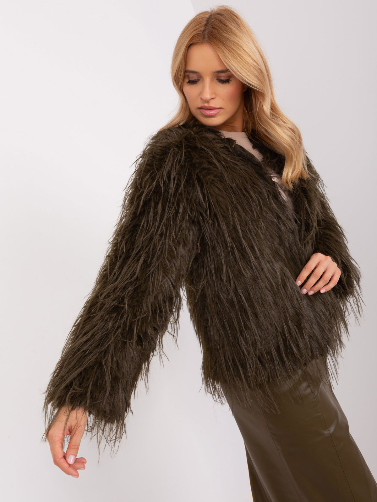 MELFIA NORA -Pelzjacke mit Futter