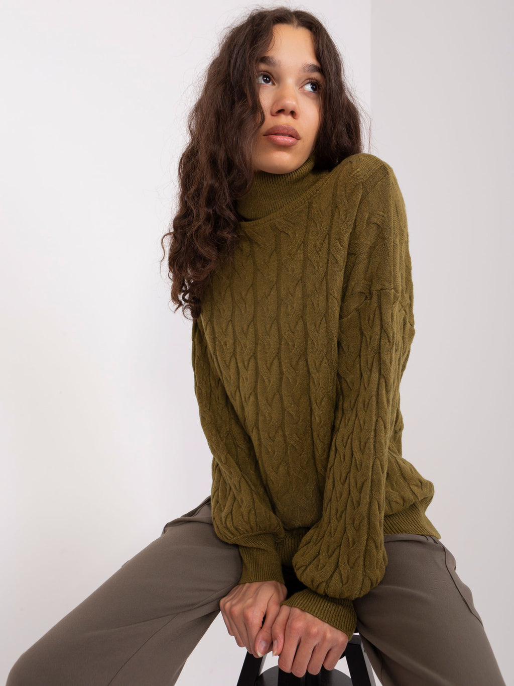 MELFIA – Pullover mit Zopfmuster