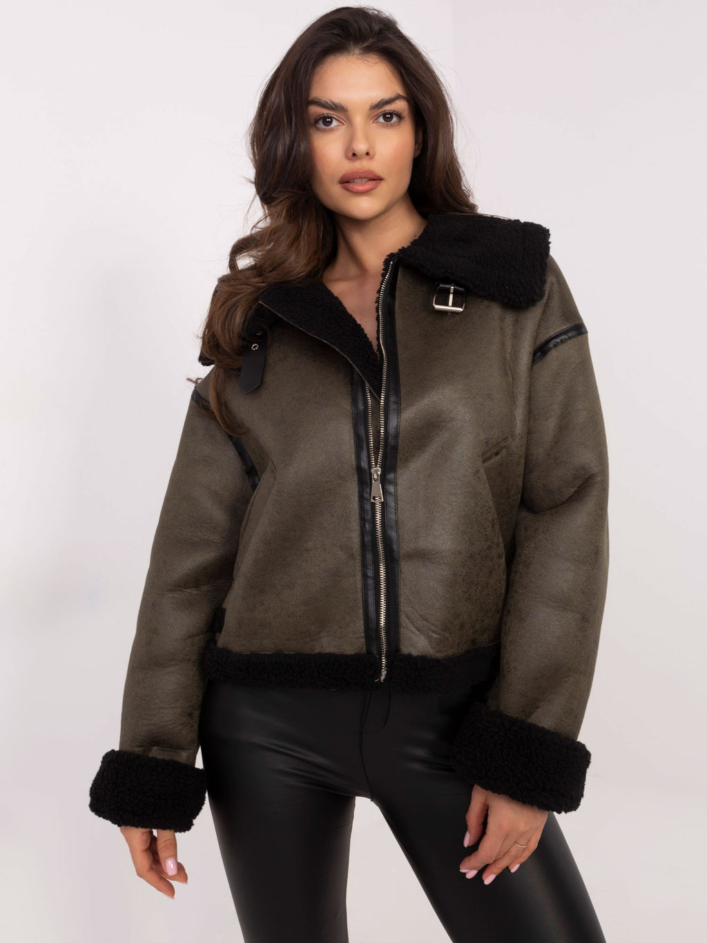 MELFIA VELORA – Gefütterte Winterjacke im Biker-Stil