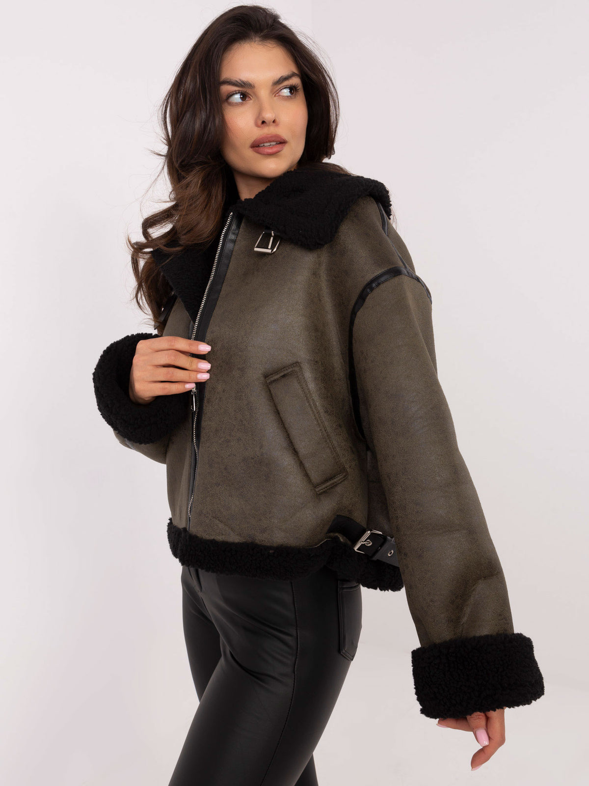 MELFIA VELORA – Gefütterte Winterjacke im Biker-Stil