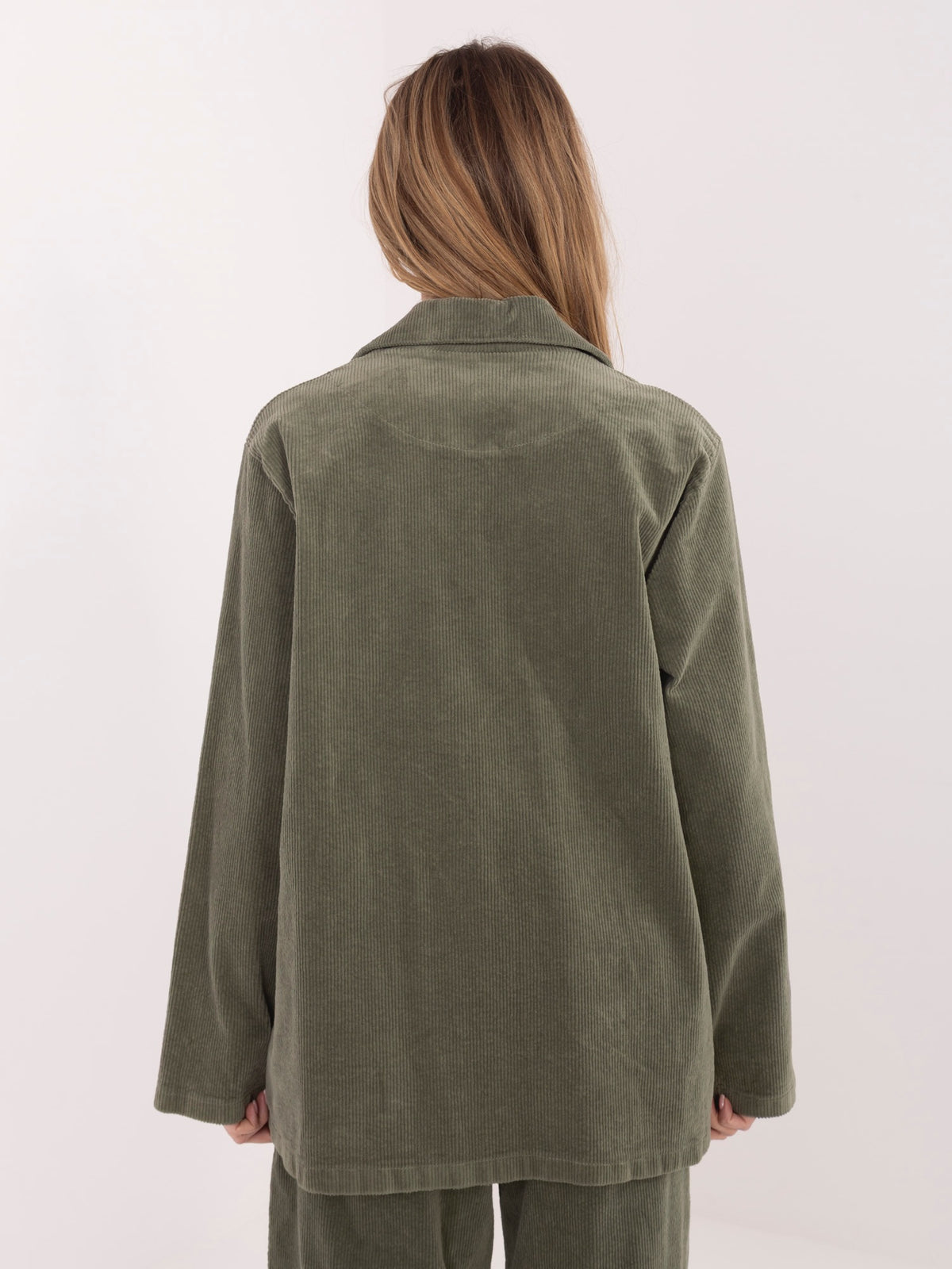 MELFIA  Cordjacke mit Taschenimitat