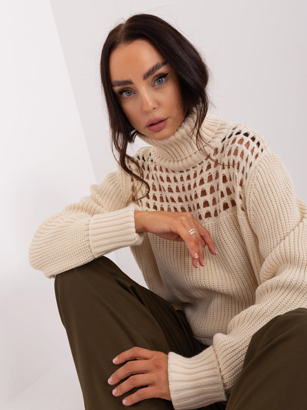 MELFIA – Eleganter Damen-Strickpullover