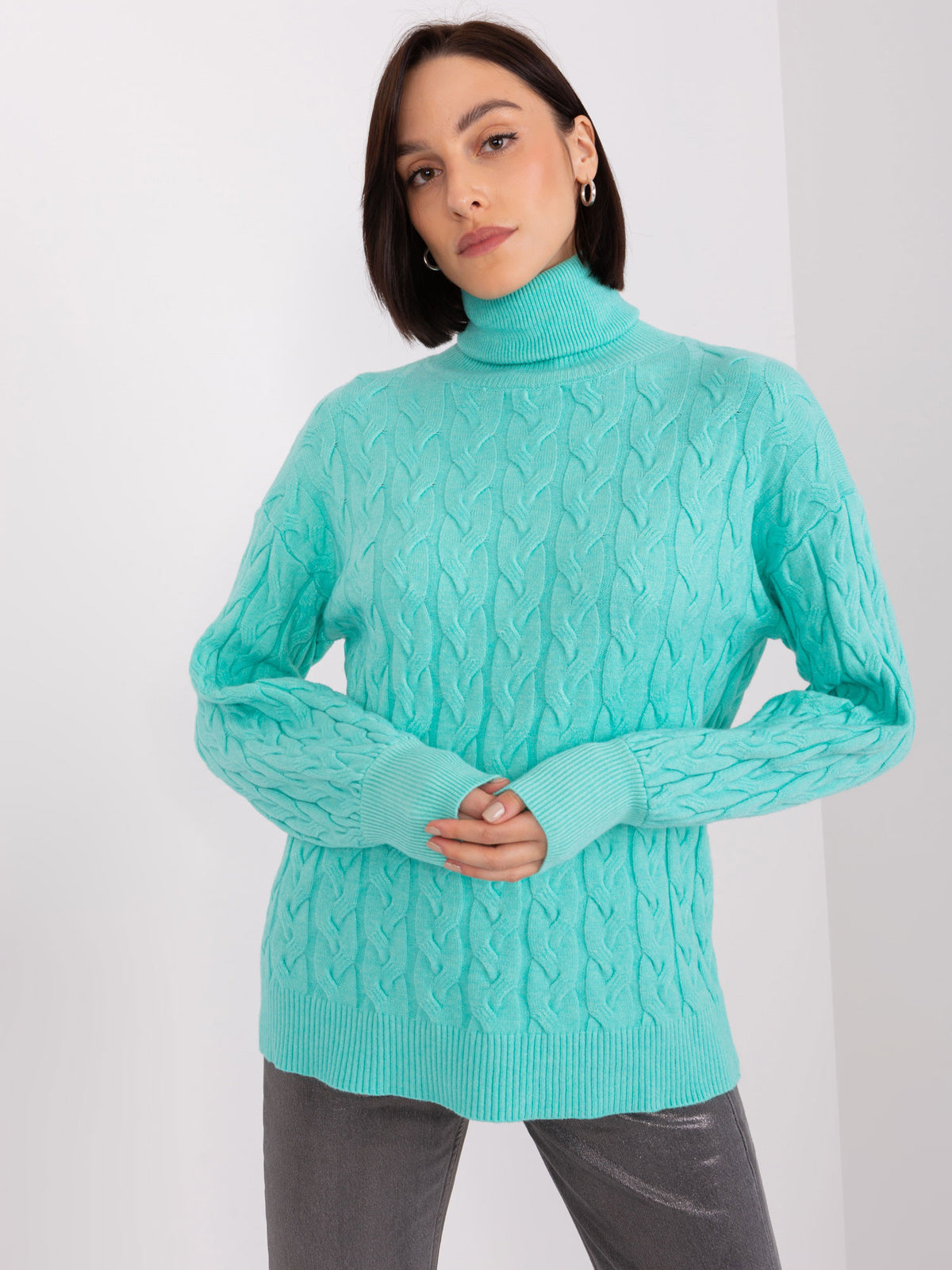 MELFIA – Pullover mit Zopfmuster