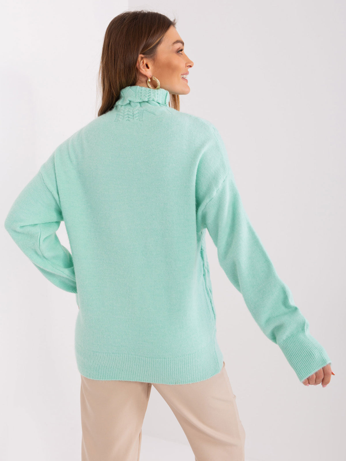 MELFIA  – Pullover mit Zopfmuster