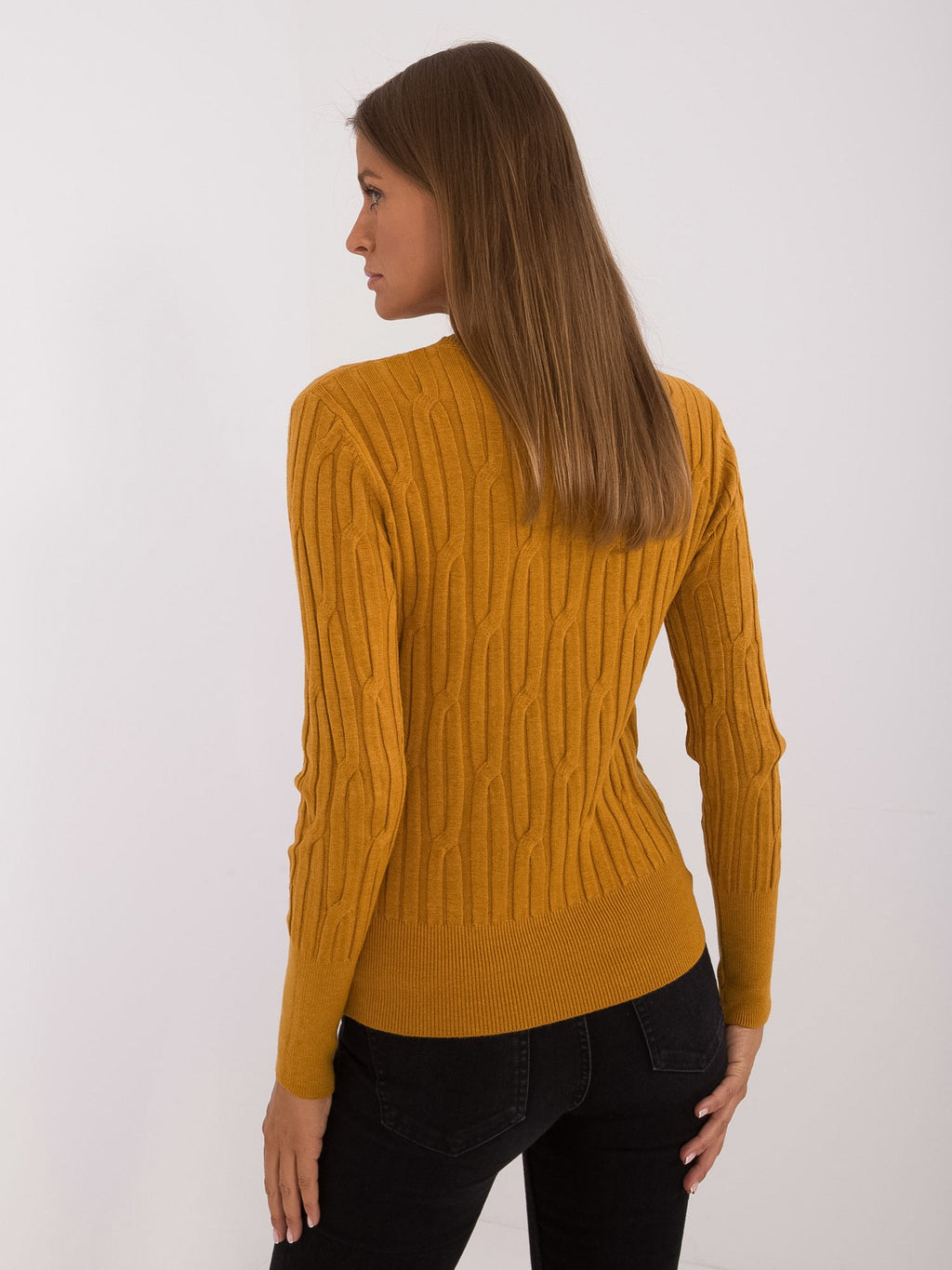 MELFIA – Strukturierter Pullover mit Muster