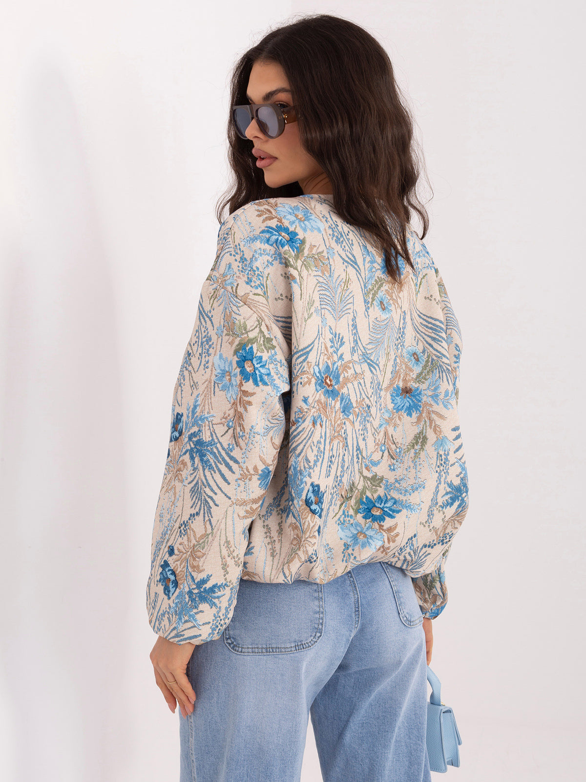 MELFIA Floral Bomber Jacket