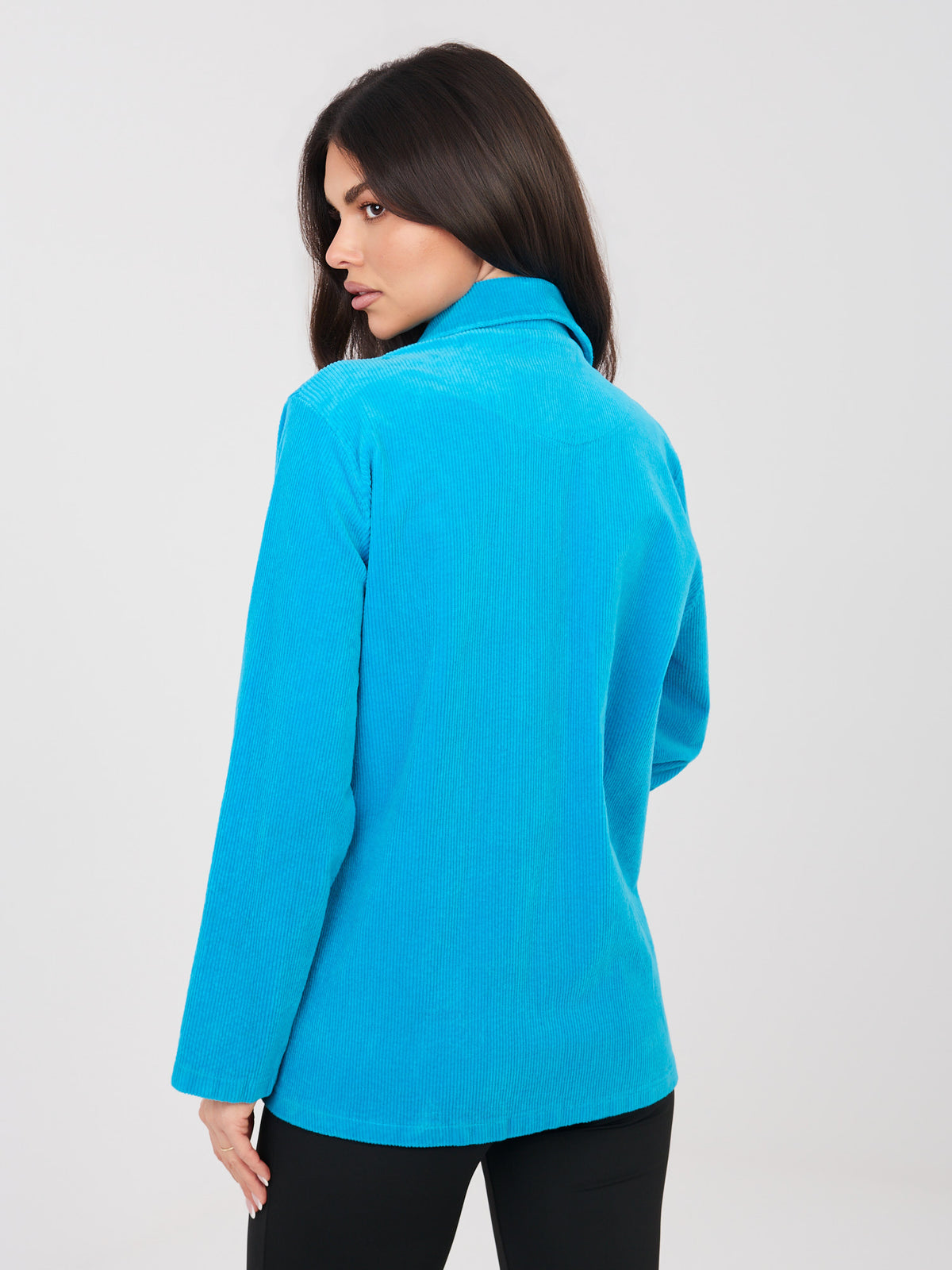 MELFIA  Cordjacke mit Taschenimitat