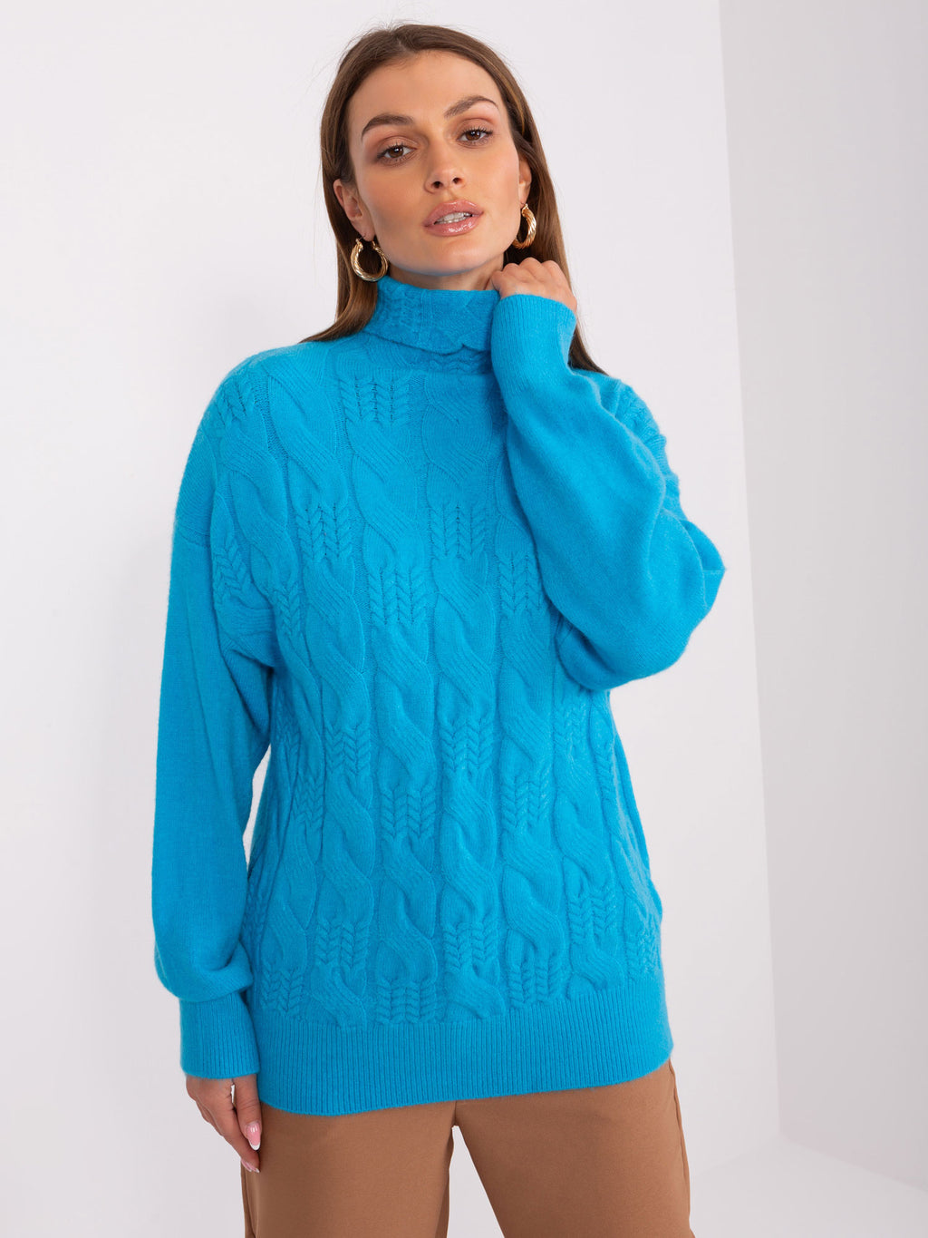 MELFIA  – Pullover mit Zopfmuster
