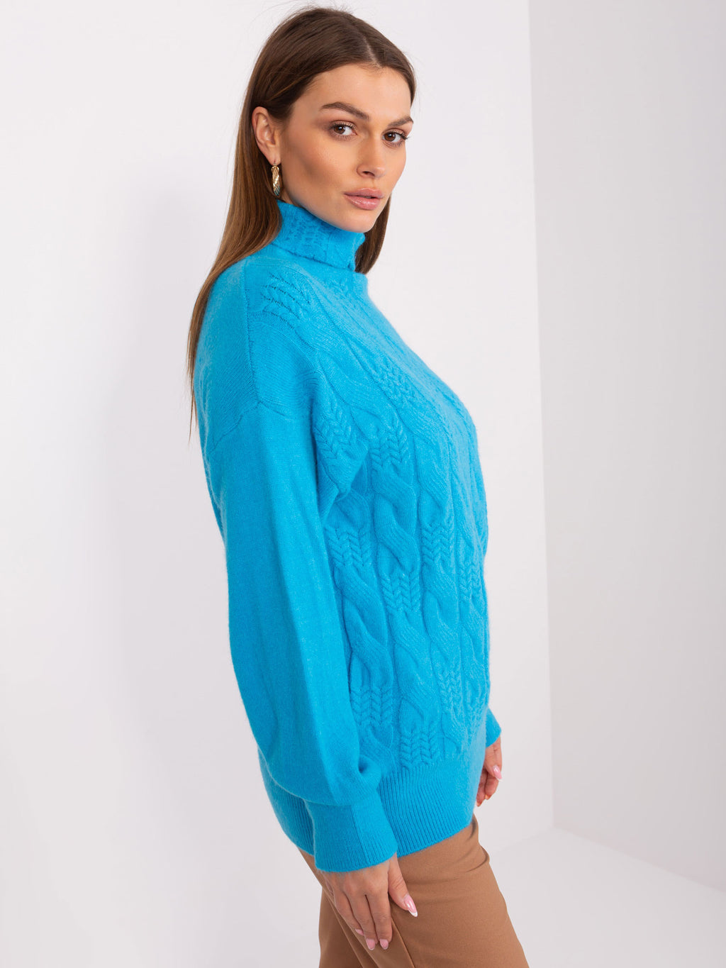 MELFIA  – Pullover mit Zopfmuster