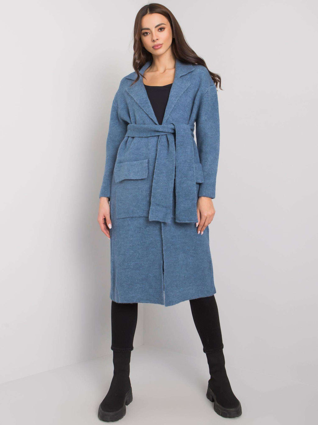 MELFIA® Cardigan mit Stoffgürtel