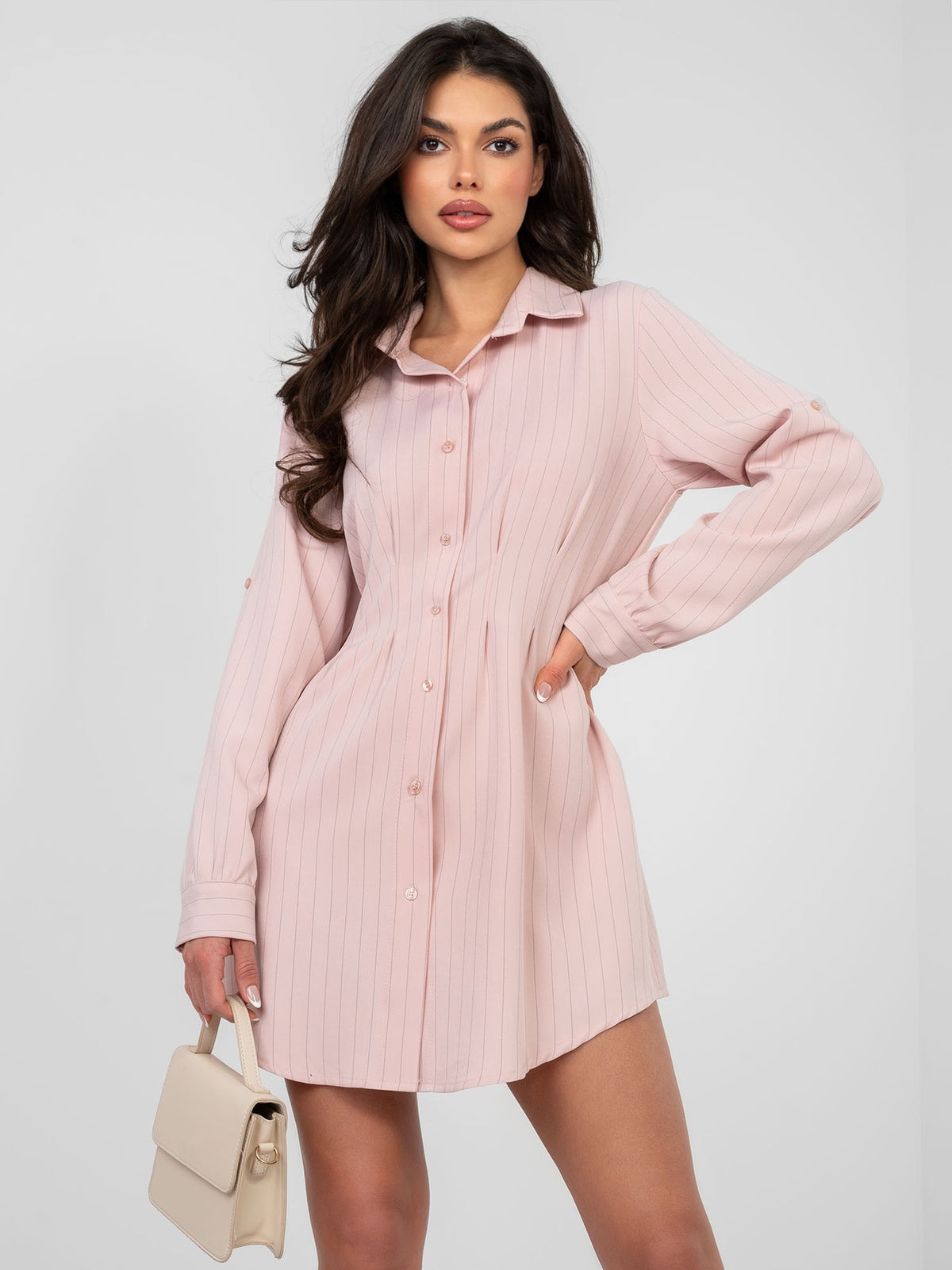 MELFIA Mini-Hemdblusenkleid