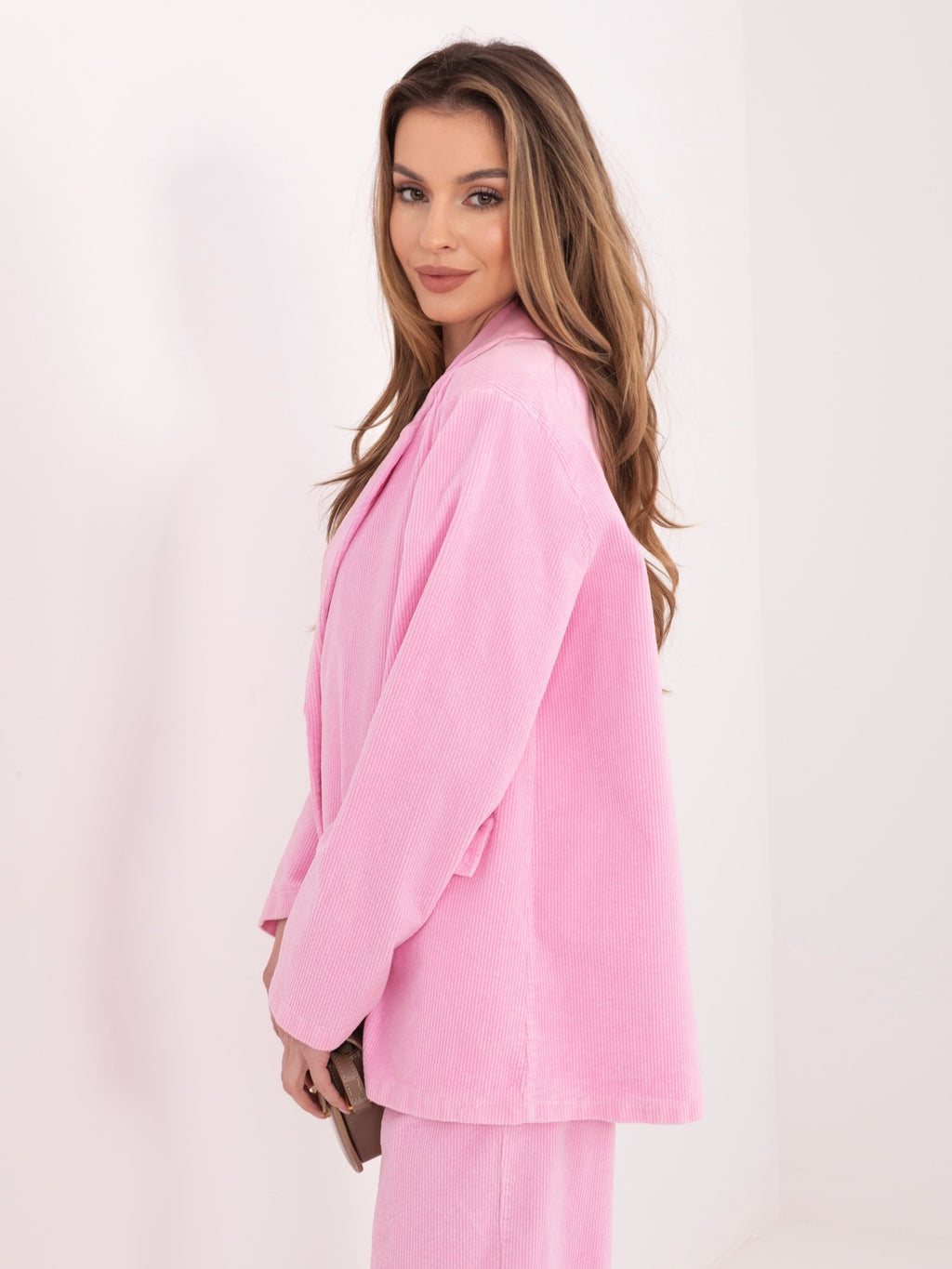 MELFIA  Cordjacke mit Taschenimitat
