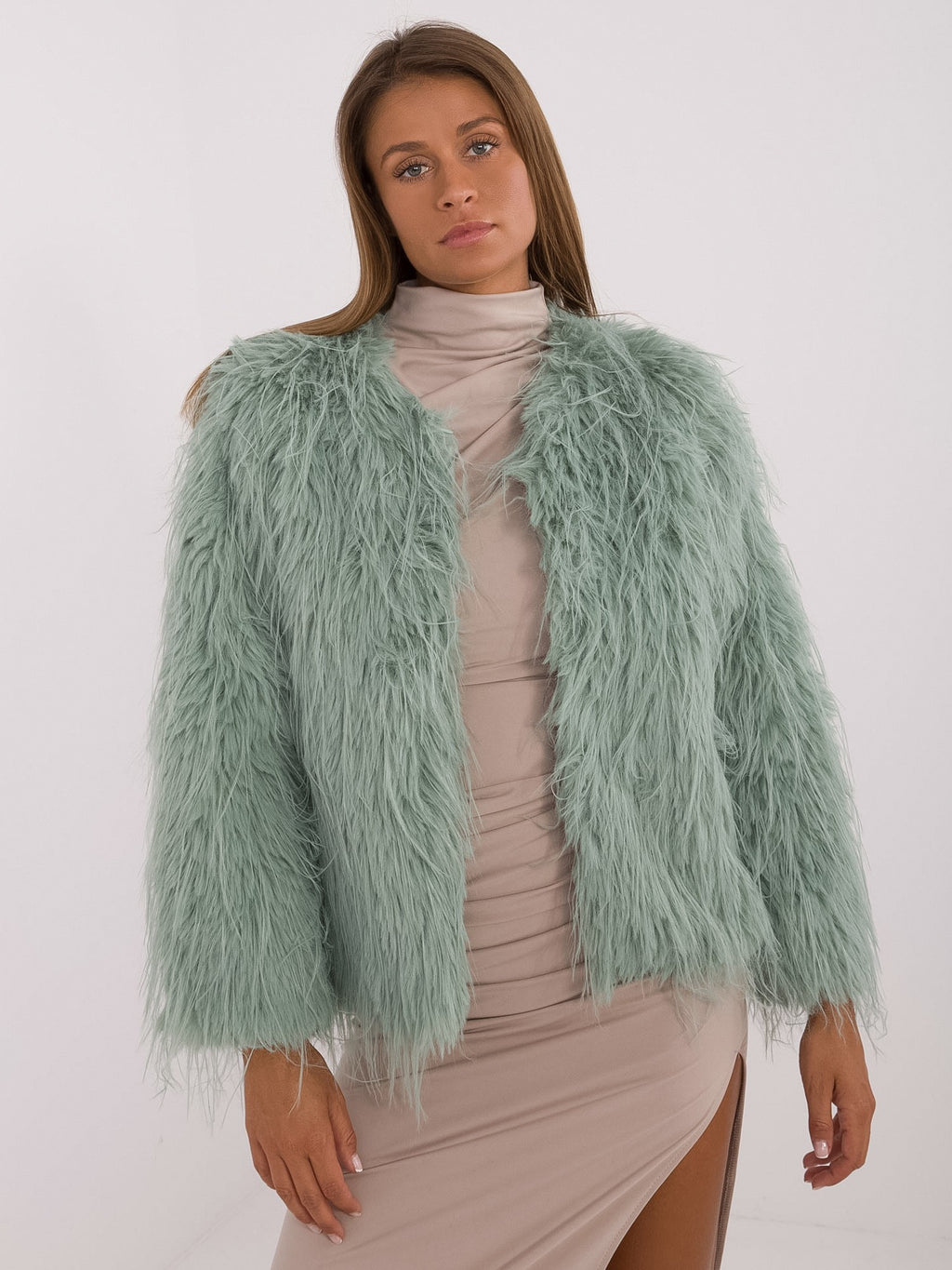 MELFIA NORA -Pelzjacke mit Futter