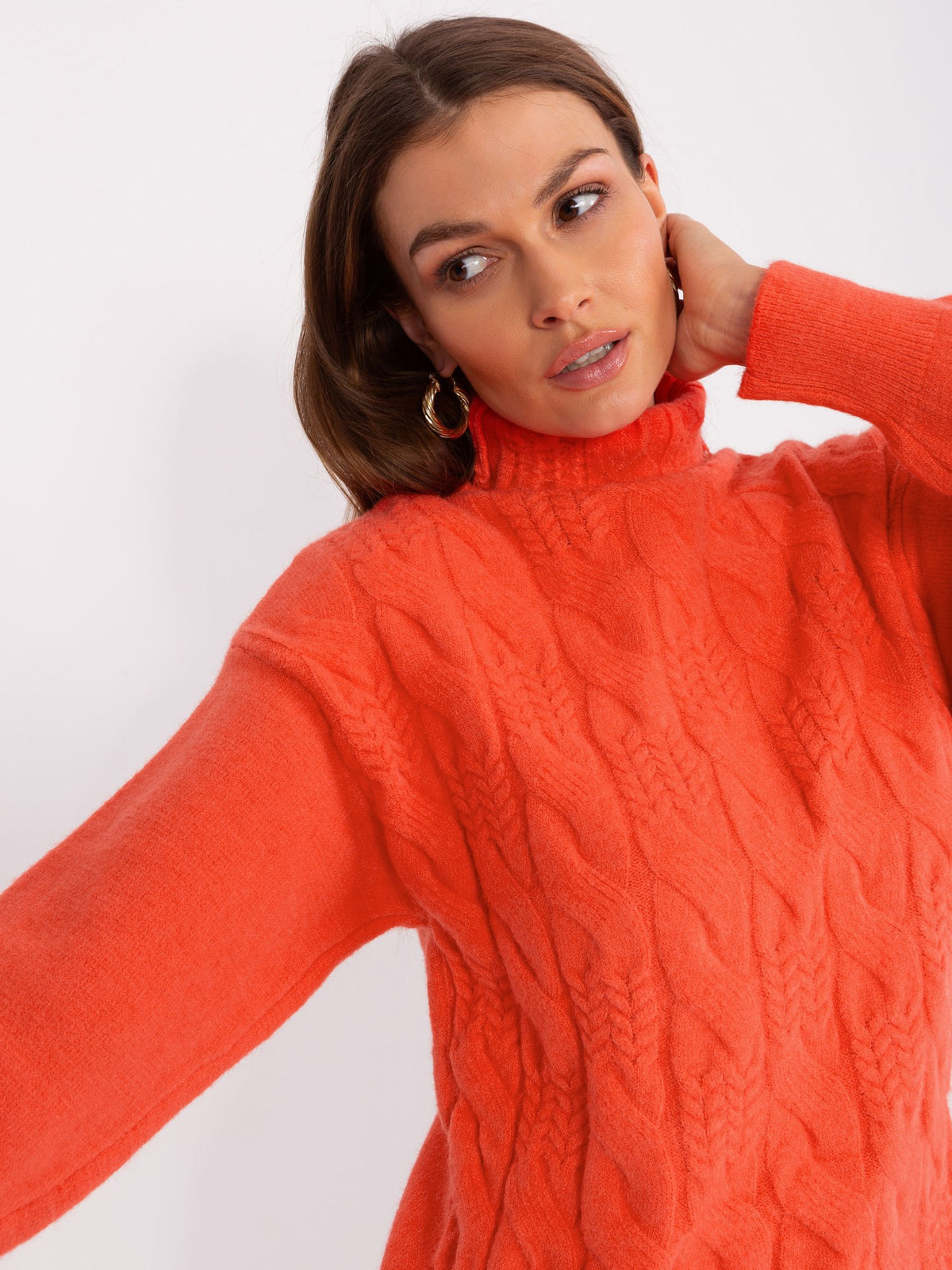MELFIA  – Pullover mit Zopfmuster