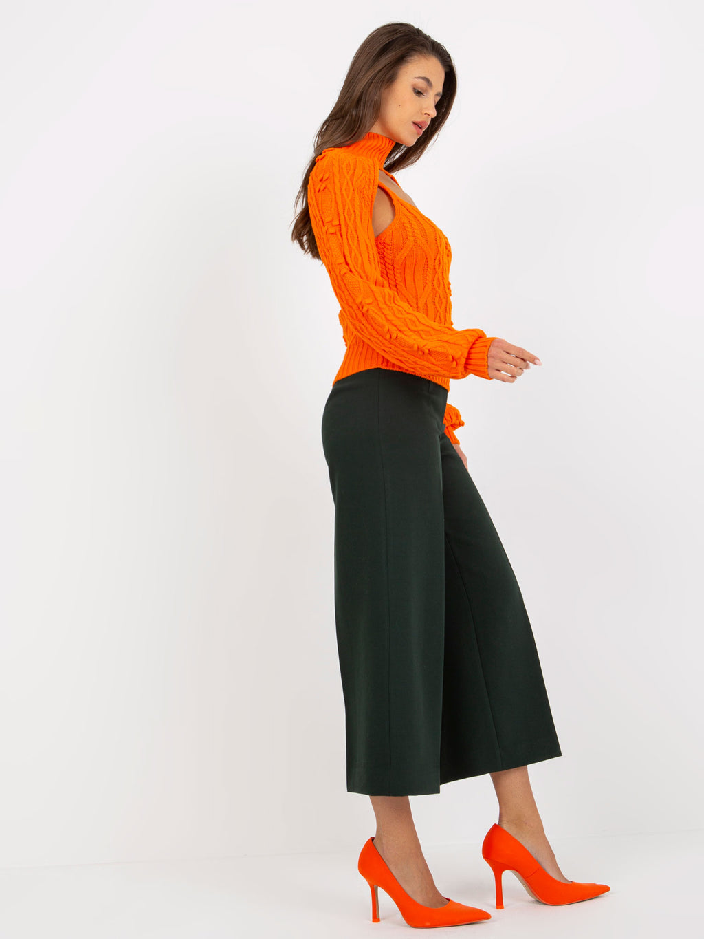 MELFIA – Strickset mit Crop-Pullover und Top