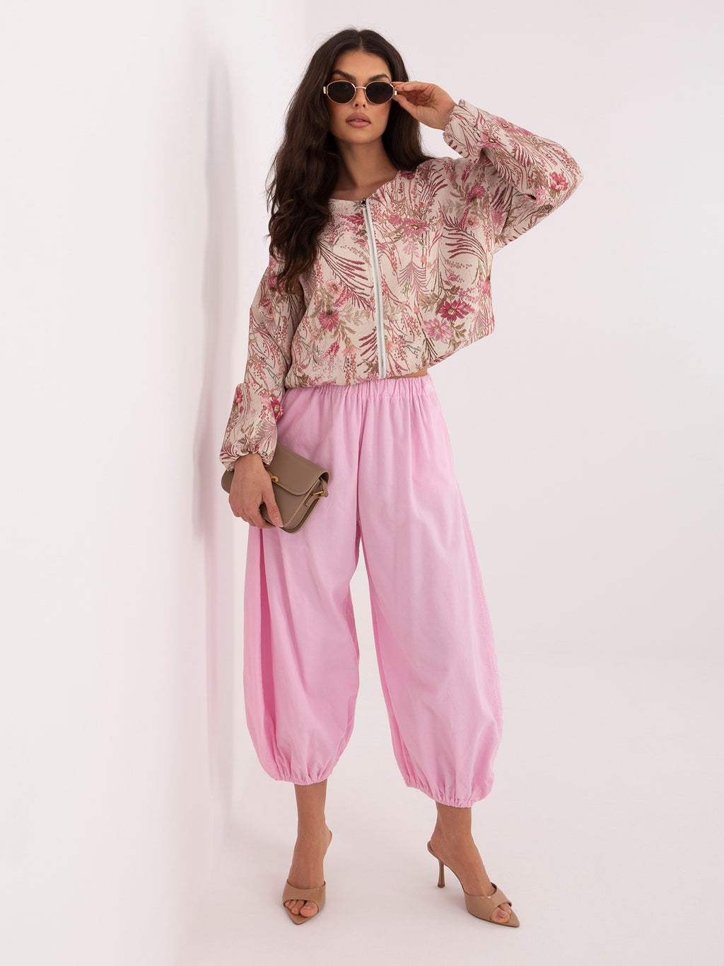 MELFIA Floral Bomber Jacket