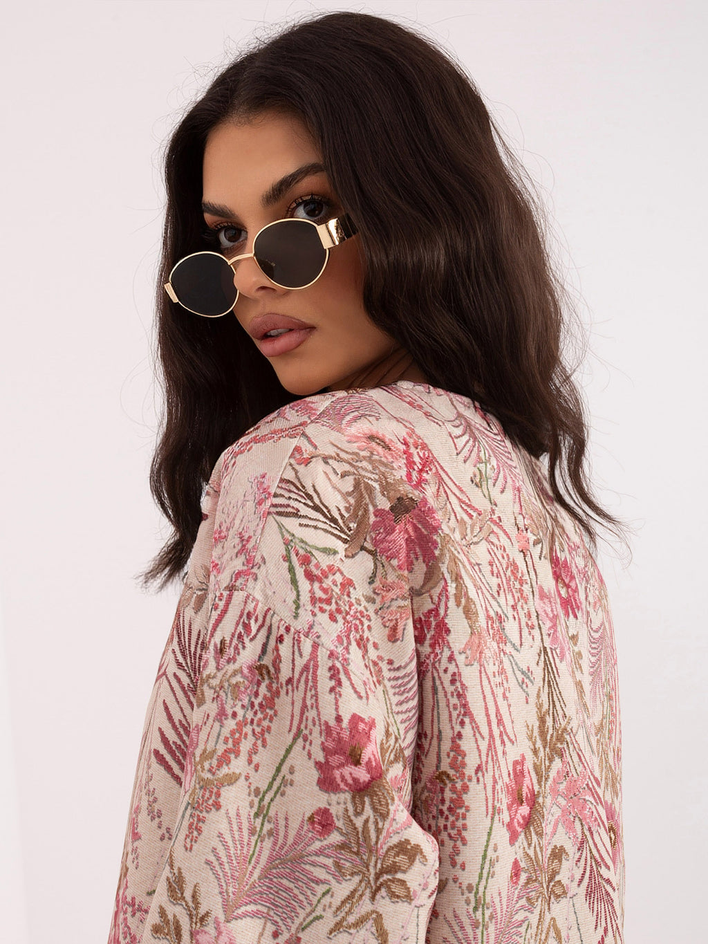MELFIA Floral Bomber Jacket