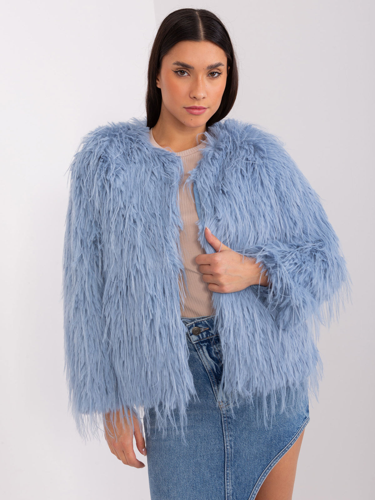 MELFIA NORA -Pelzjacke mit Futter