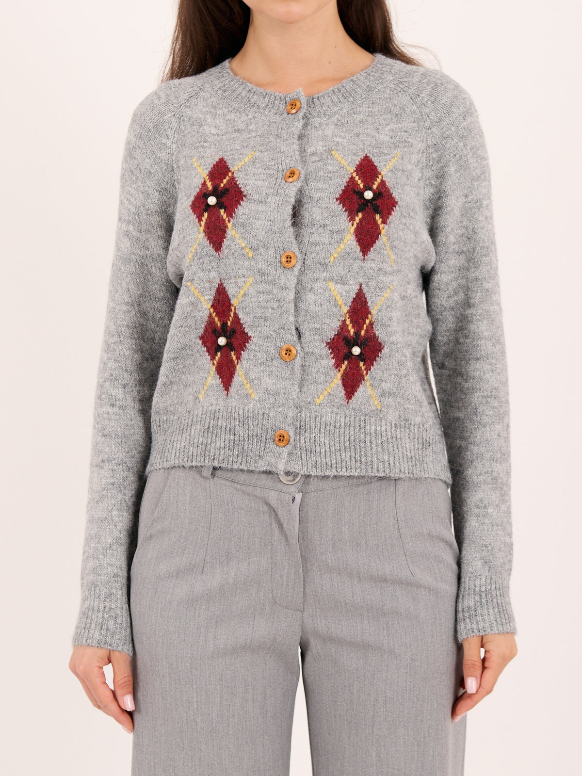 MELFIA® Cardigan mit Applikationen